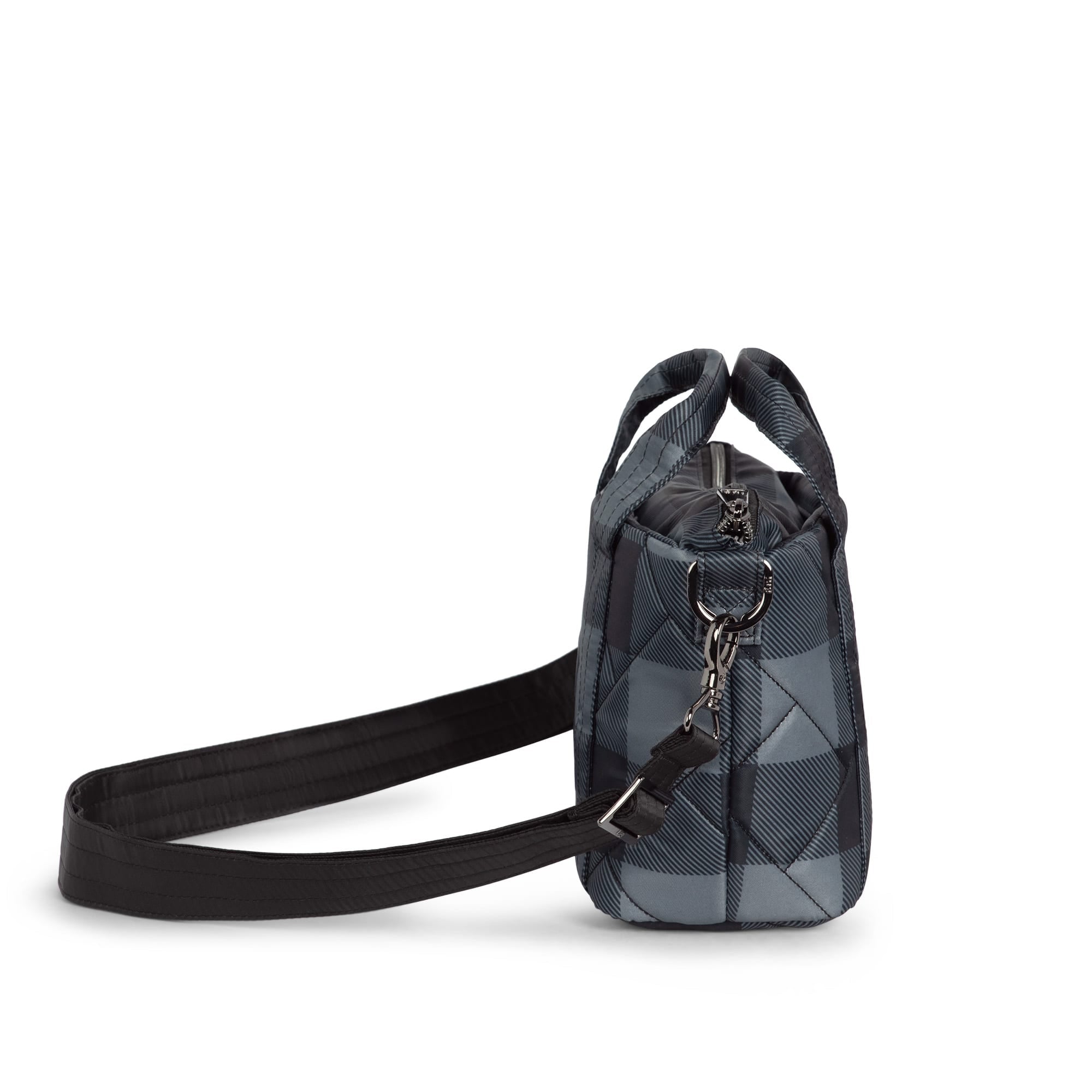 Dory Mini Crossbody Bag - BUFFALO CHECK GREY - DoryMini_Buffalo_Check_Grey_03