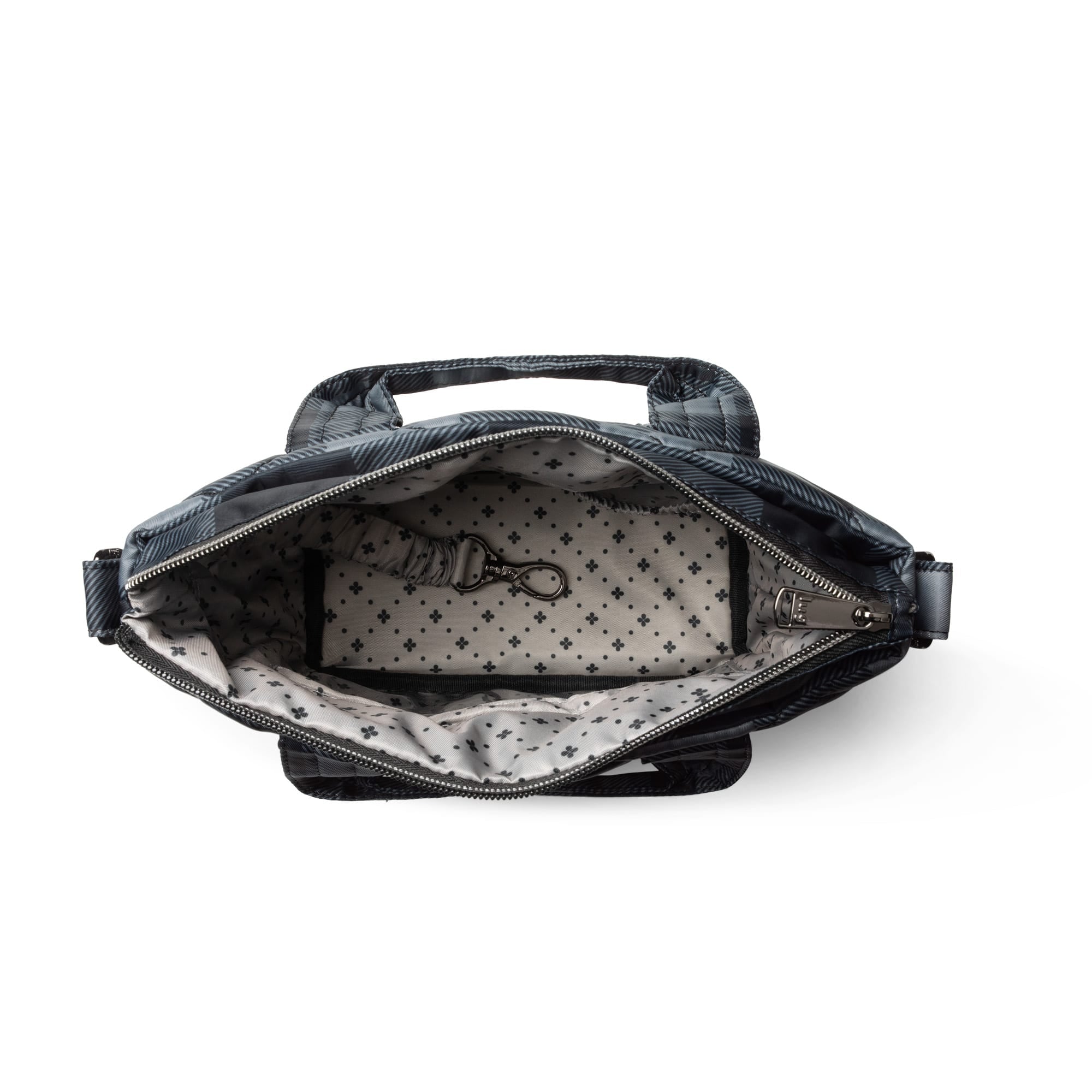 Dory Mini Crossbody Bag - BUFFALO CHECK GREY - DoryMini_Buffalo_Check_Grey_05