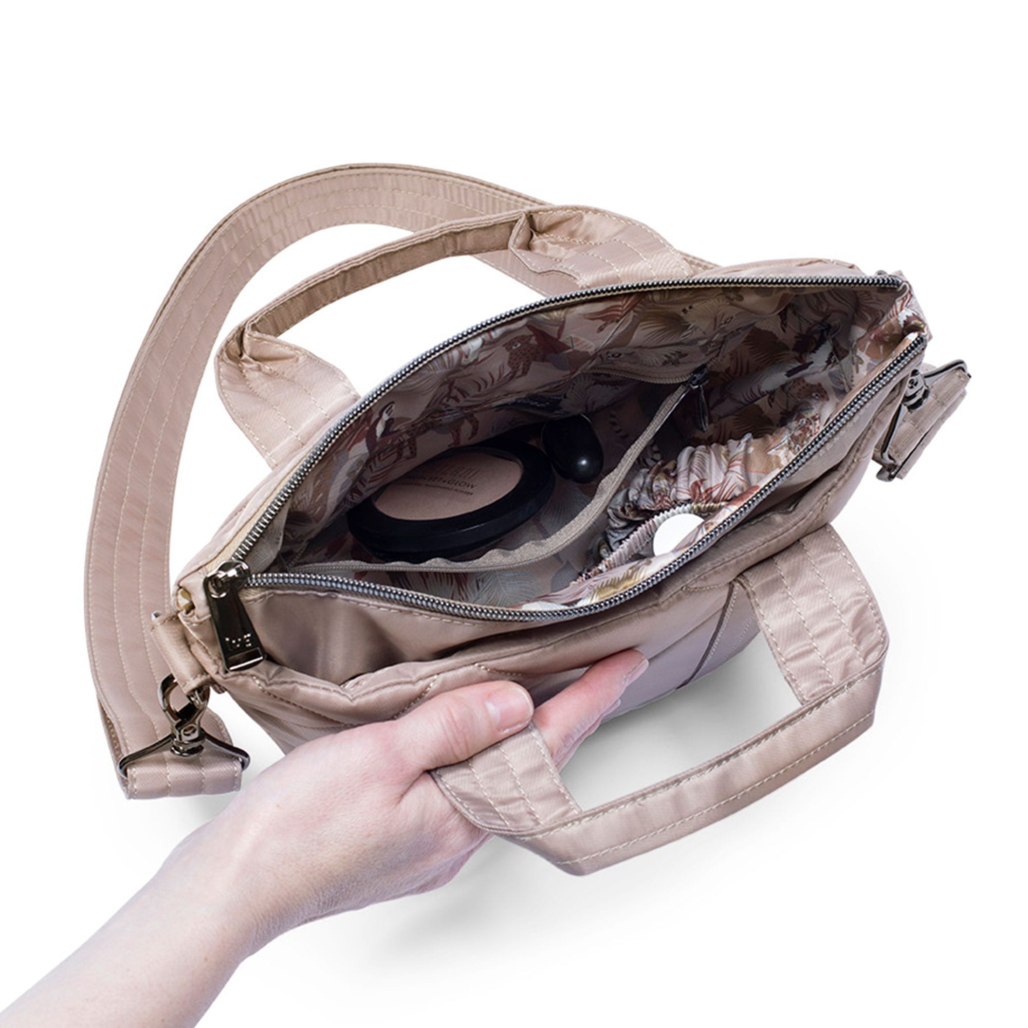 Dory Mini Crossbody Bag - SAND TAUPE - DoryMini_Lifestyle_04