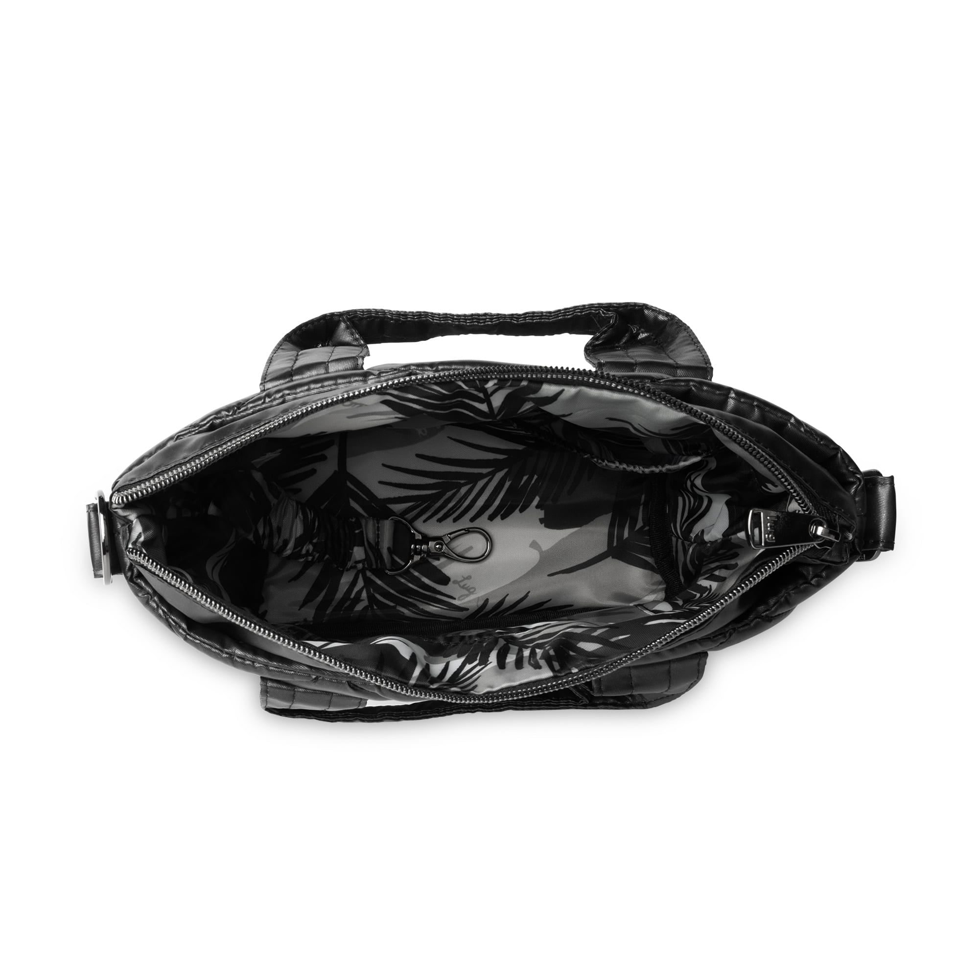 Dory Mini Crossbody Bag - METALLIC BLACK - DoryMini_MetallicBlack_05