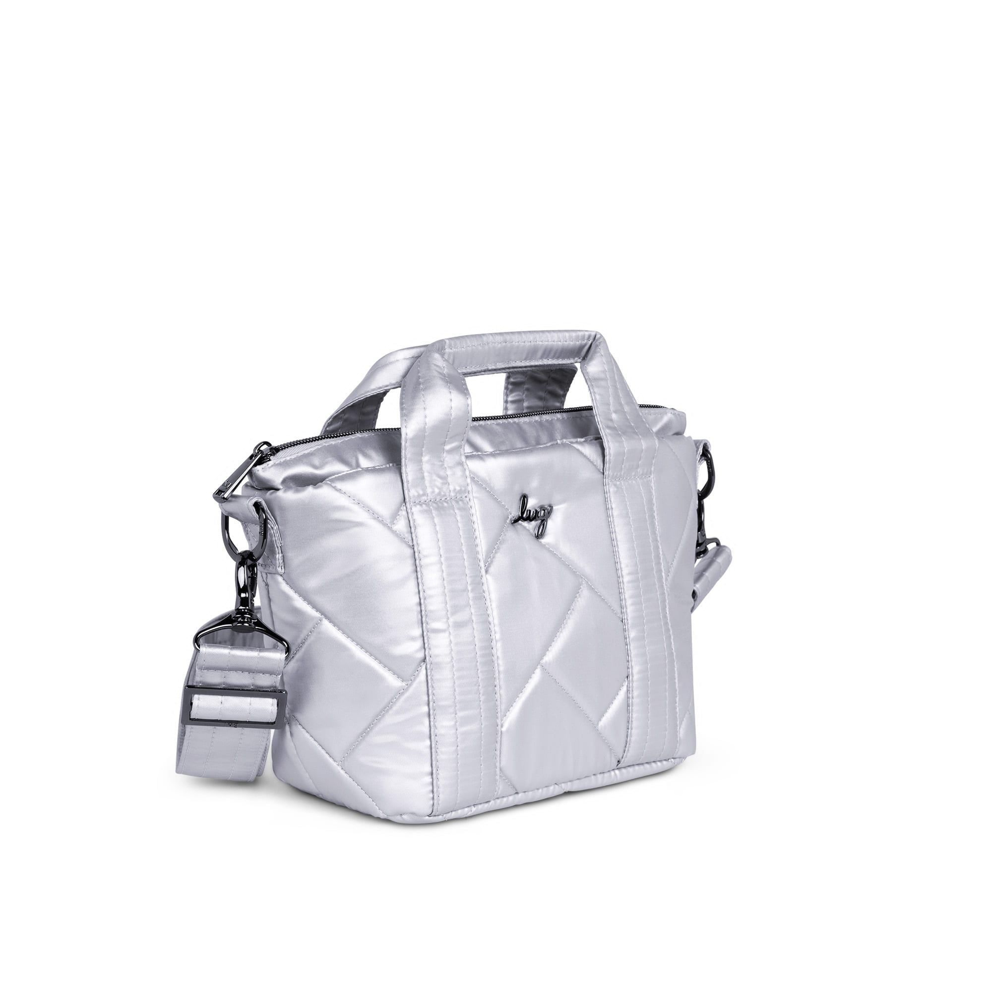 Dory Mini Crossbody Bag - METALLIC SILVER - DoryMini_MetallicSilver_02