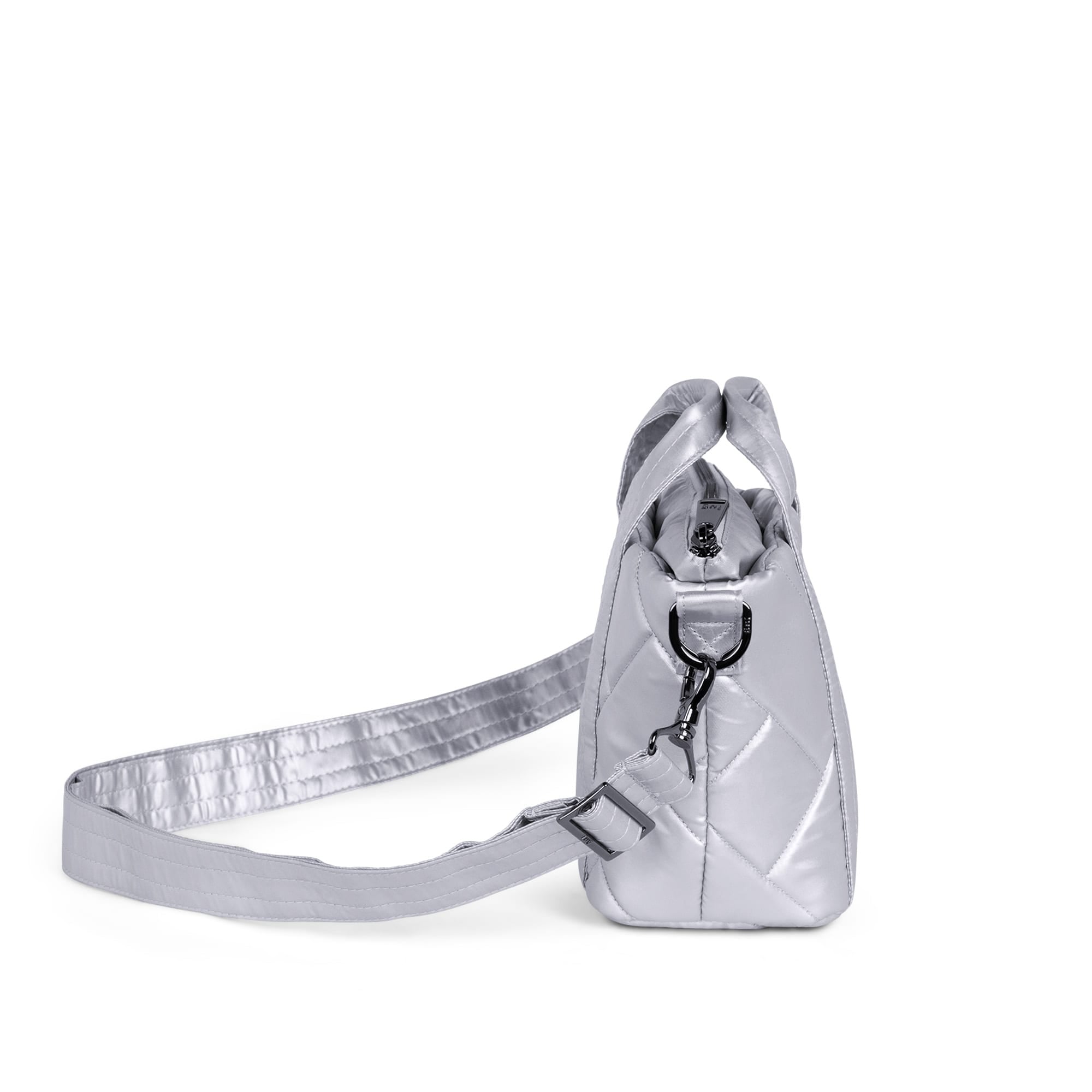 Dory Mini Crossbody Bag - METALLIC SILVER - DoryMini_MetallicSilver_03