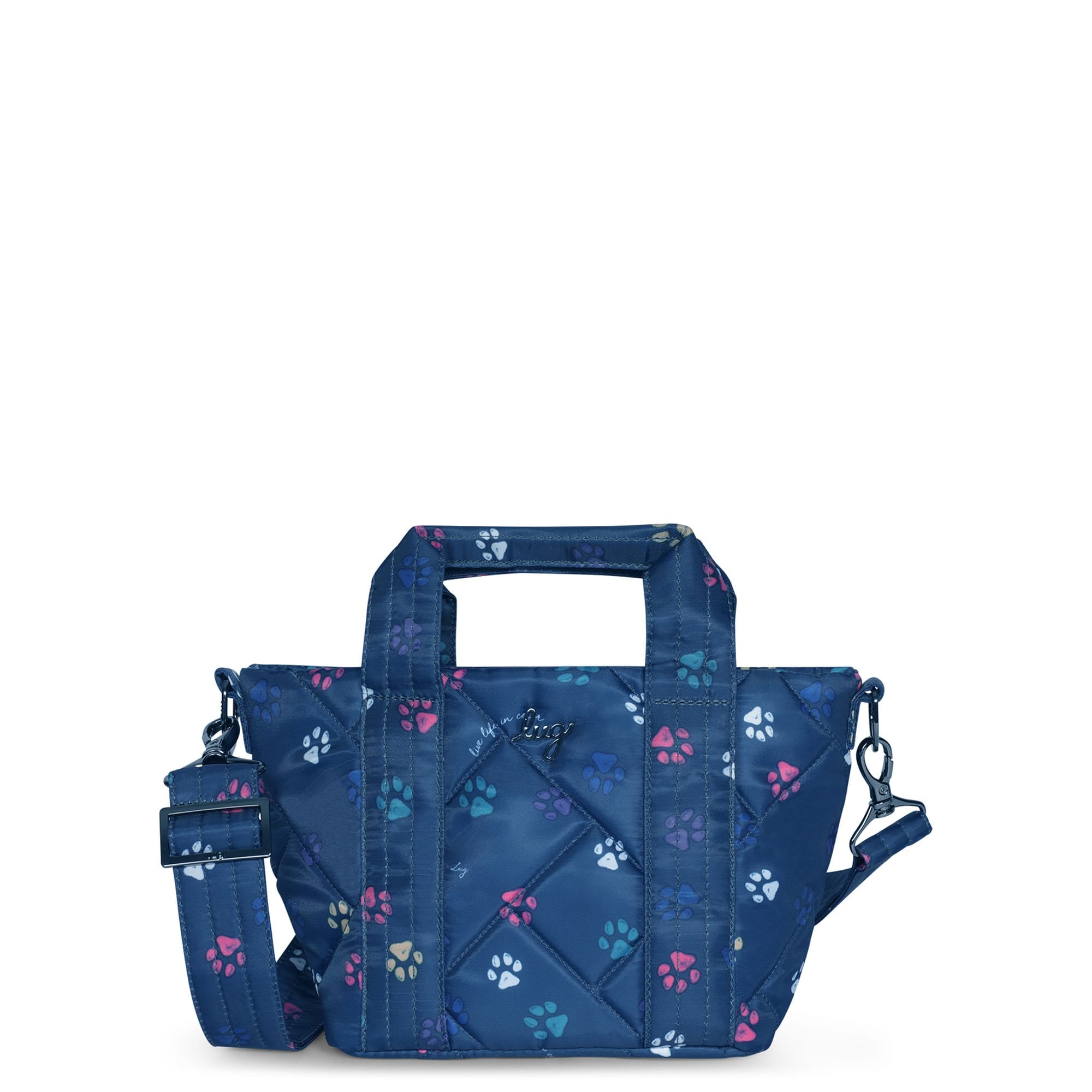 Dory Mini Crossbody Bag - PAWS NAVY - DoryMini_Paws_Navy_01