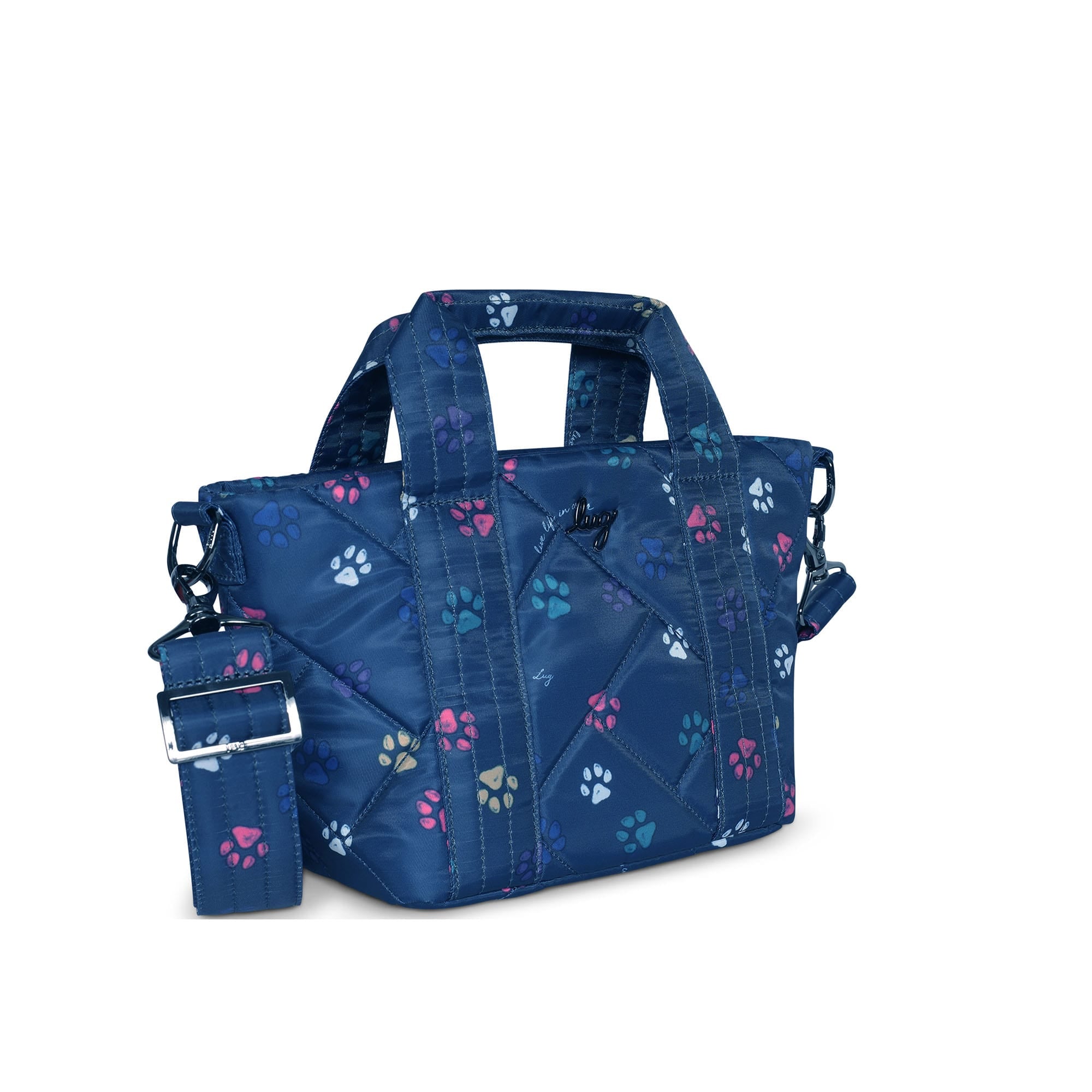 Dory Mini Crossbody Bag - PAWS NAVY - DoryMini_Paws_Navy_02