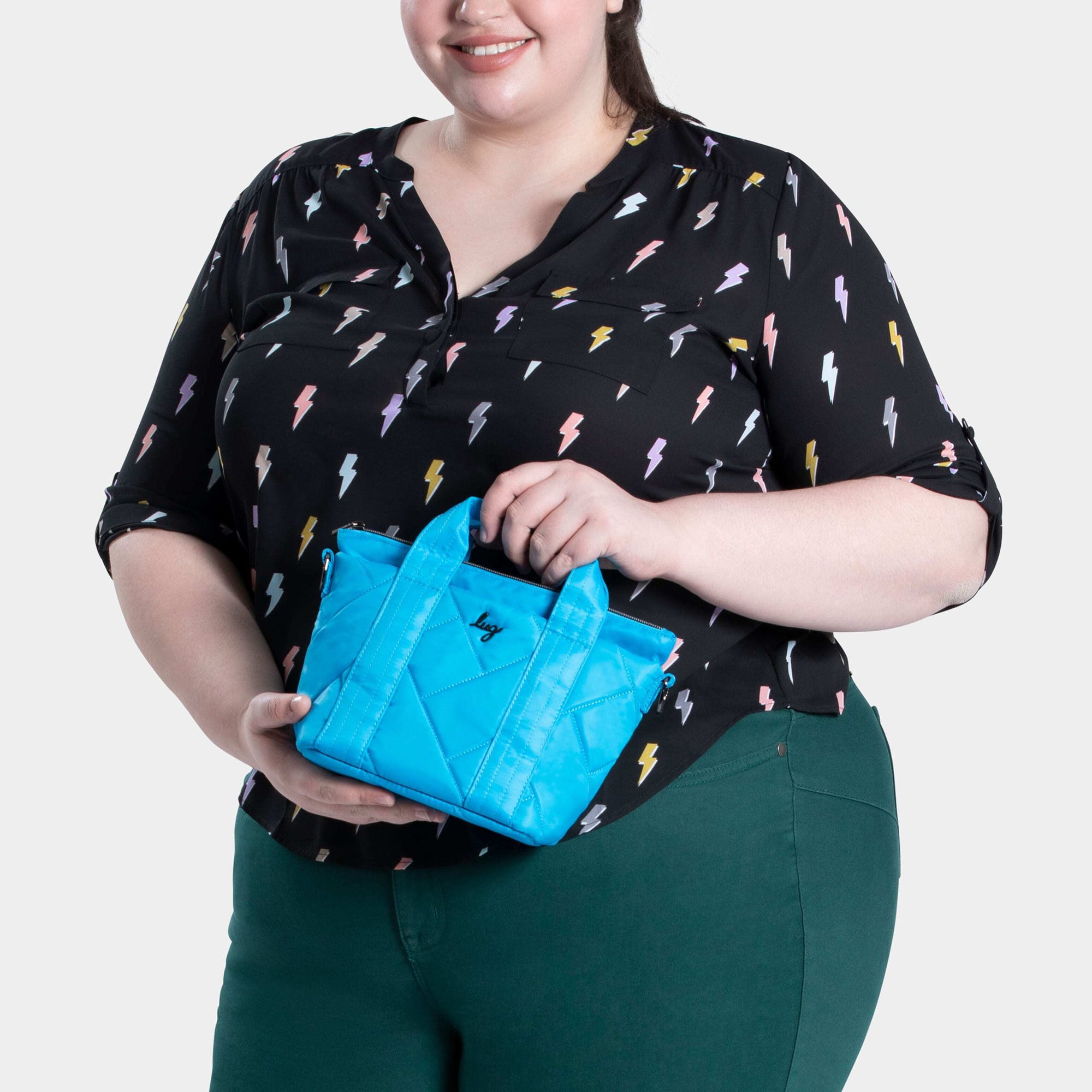 Dory Mini Crossbody Bag - SKY - Dory_SkyBlue_Model_01