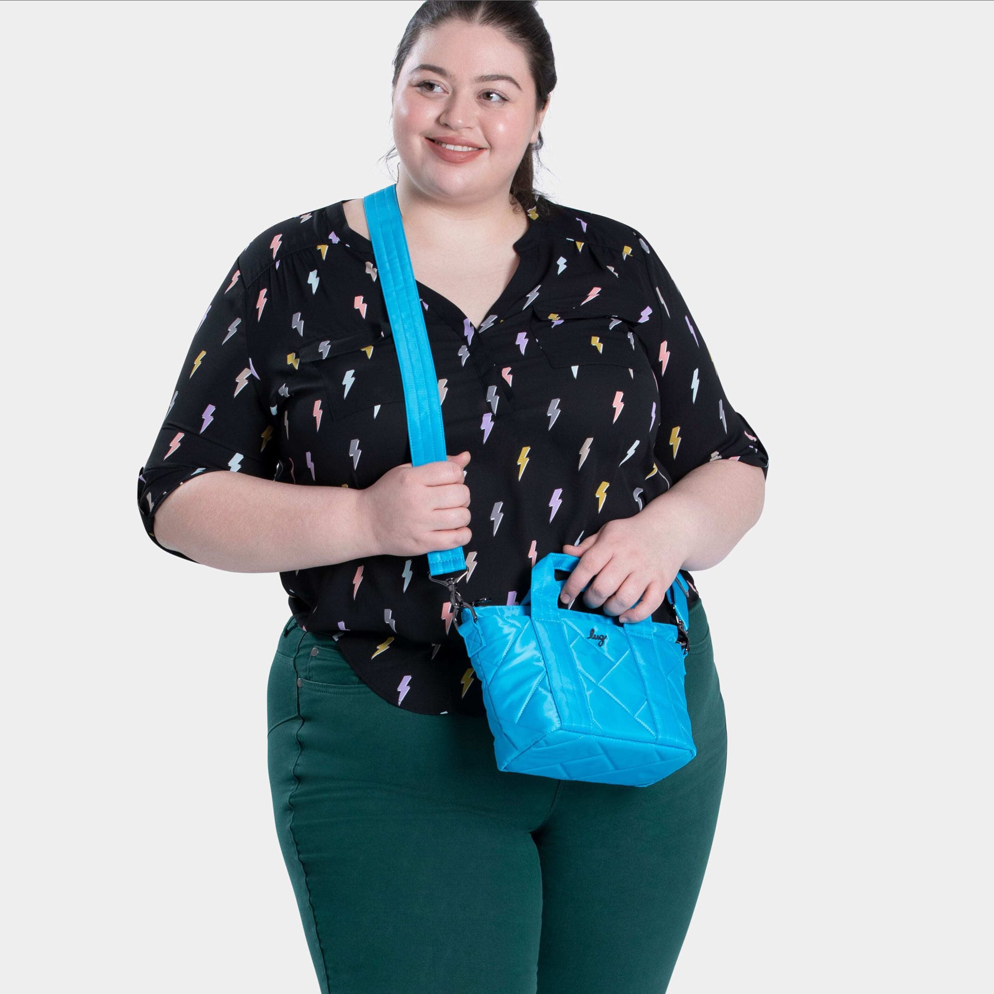 Dory Mini Crossbody Bag - SKY - Dory_SkyBlue_Model_02