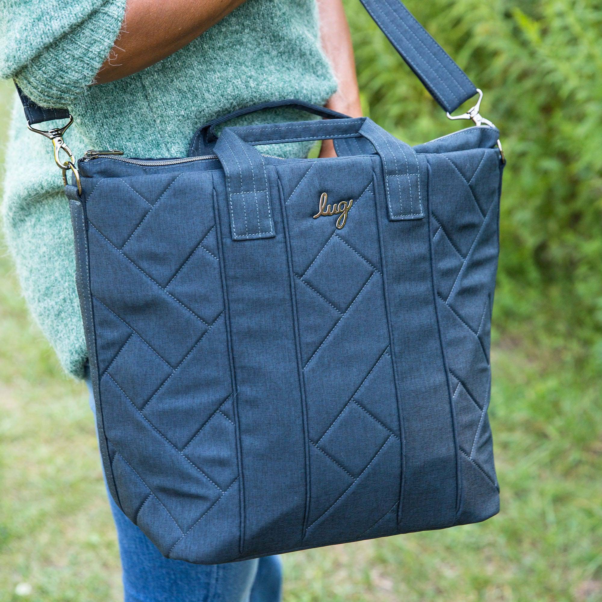 Dory XL Convertible Tote Bag - HEATHER INDIGO - Dory_XL_Lifestyle_03_f1287a7f-ba64-47e5-ad4a-7db62c884771