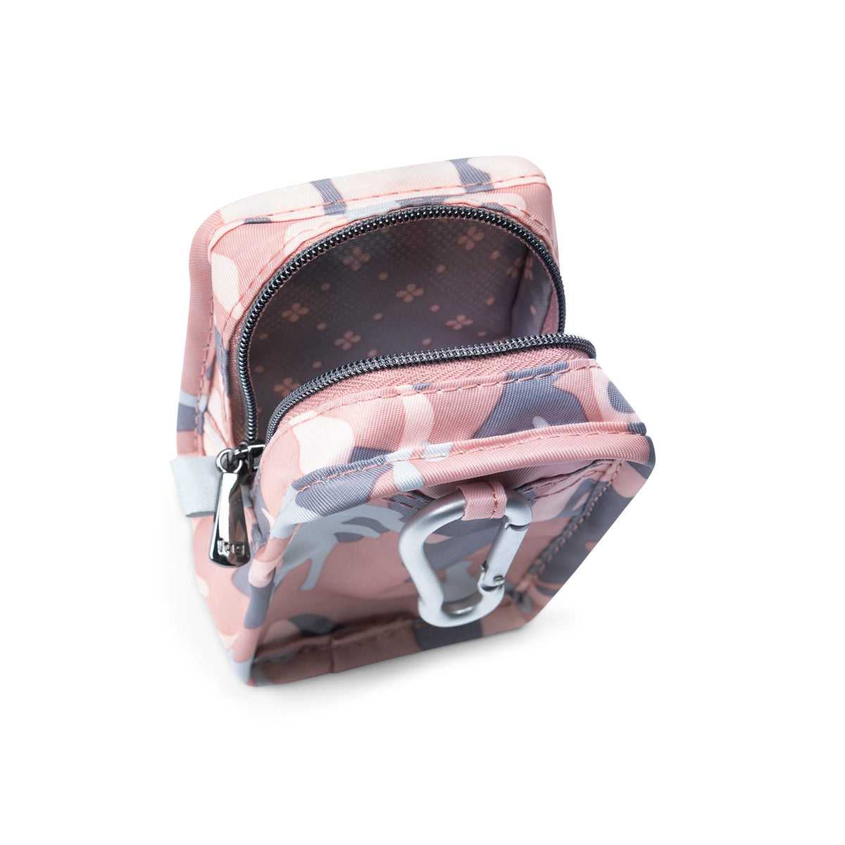 Drizzle Mini Zip Storage Pouch - CAMO ROSE - Drizzle_Camo_Rose_05