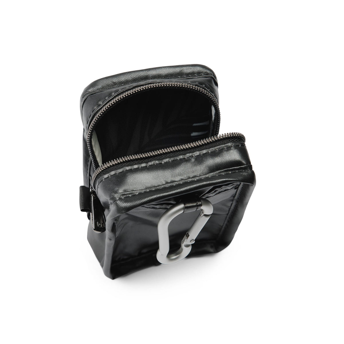 Drizzle Mini Zip Storage Pouch - METALLIC BLACK - Drizzle_Metallic_Black_05