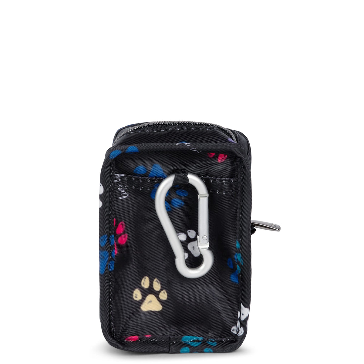 Drizzle Mini Zip Storage Pouch - PAWS BLACK - Drizzle_Paws_Black_04