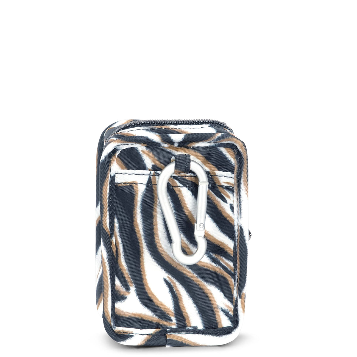 Drizzle Mini Zip Storage Pouch - ZEBRA SAND - Drizzle_Zebra_Sand_04