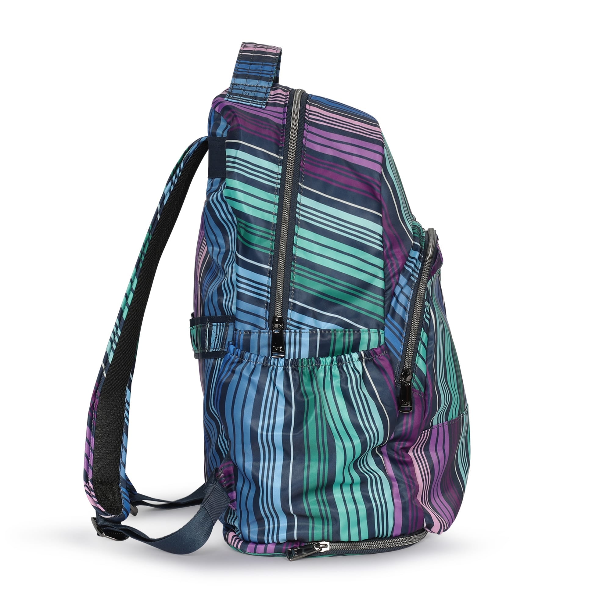 Echo SE 2 Packable Backpack - LOVE STRIPE MULTI - Echo2_LoveStraps_03