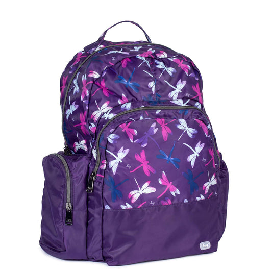 Echo Packable Backpack - DRAGONFLY PURPLE - EchoPackable_DragonflyPurple_02