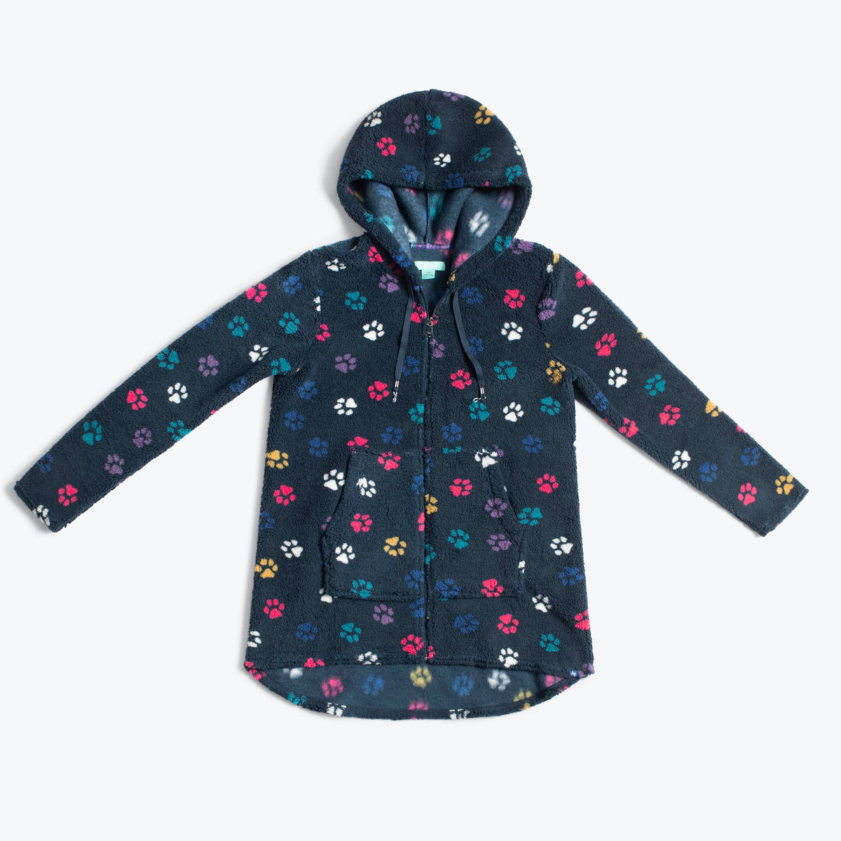 Echo Sherpa Zipper Cardigan - PAWS NAVY - Echo_Flatlay_PawsNavy_jpg