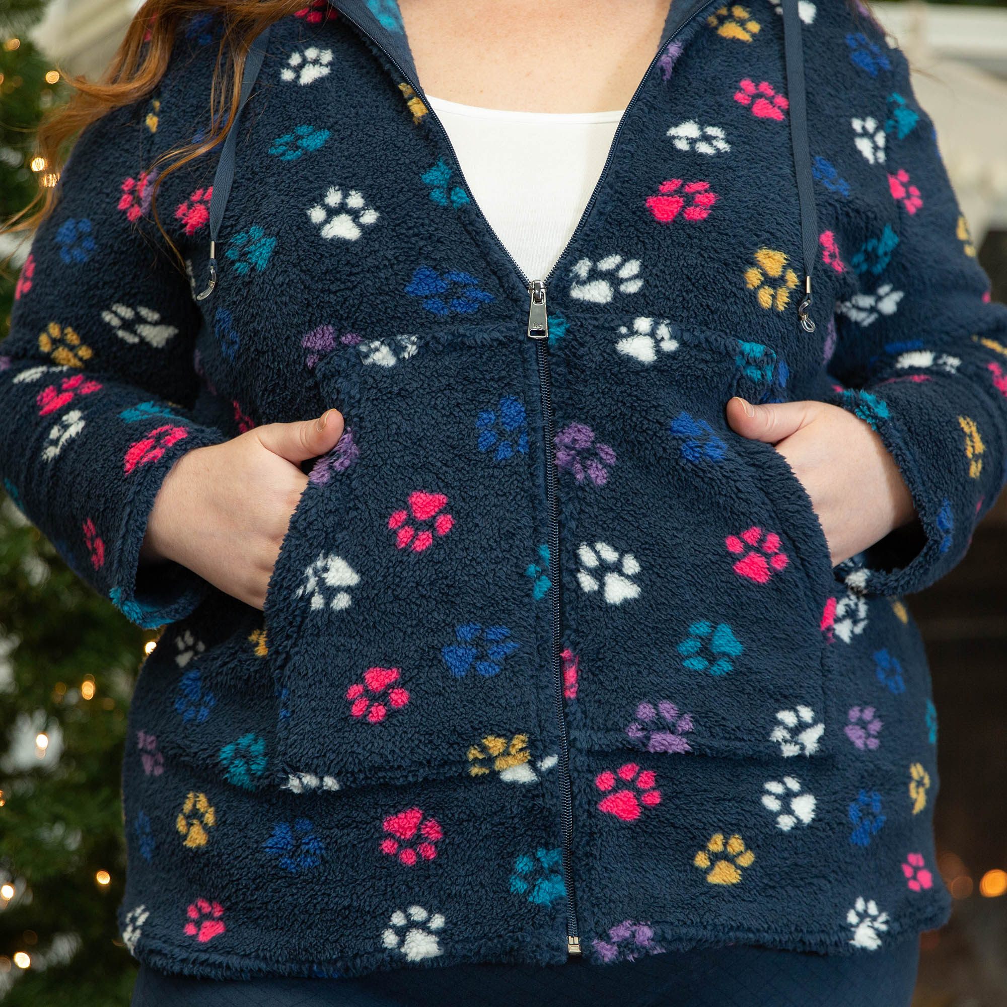 Echo Sherpa Zipper Cardigan - - Echo_Lifestyle_02