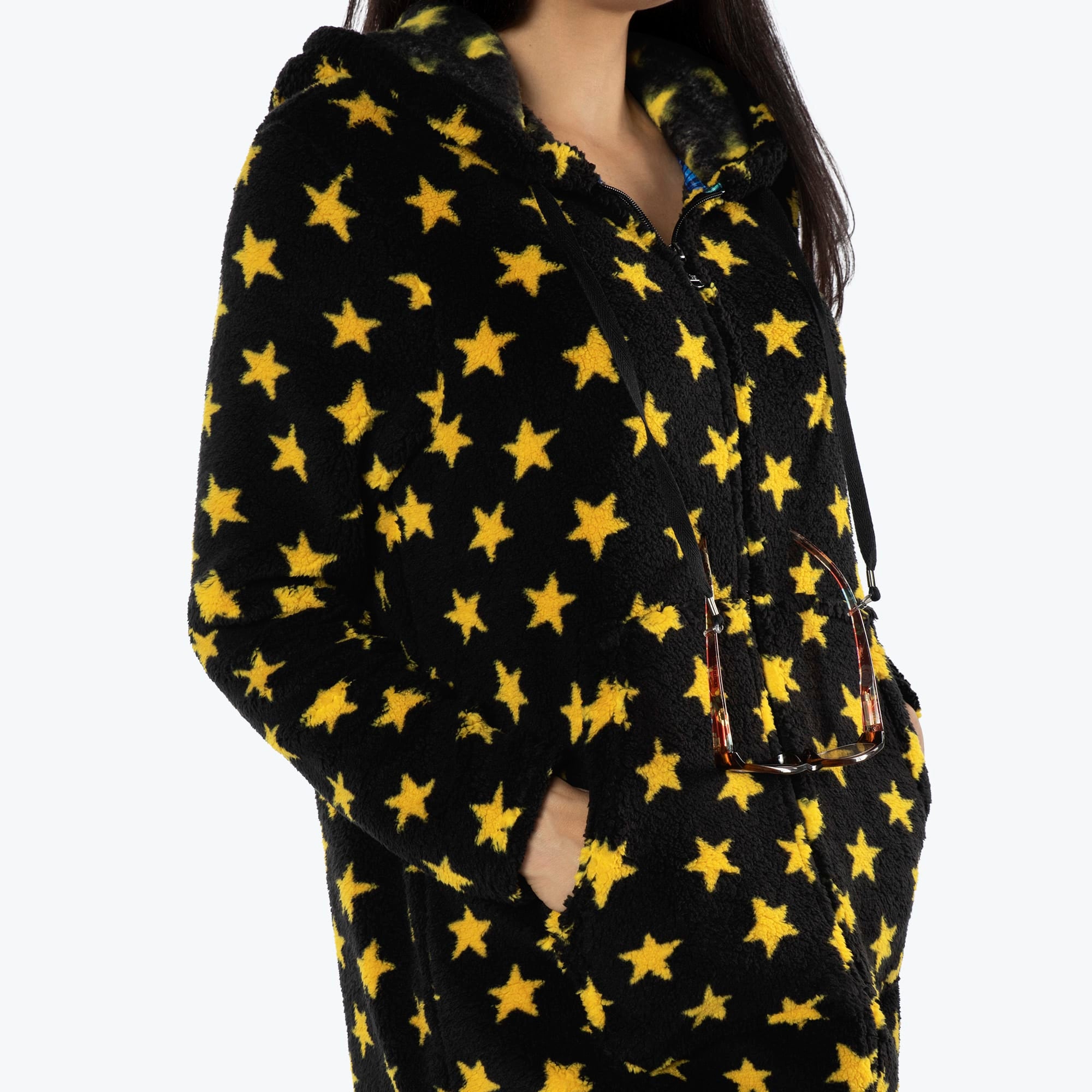 Echo Sherpa Zipper Cardigan - ROCKSTAR - Echo_Rockstar_S_04