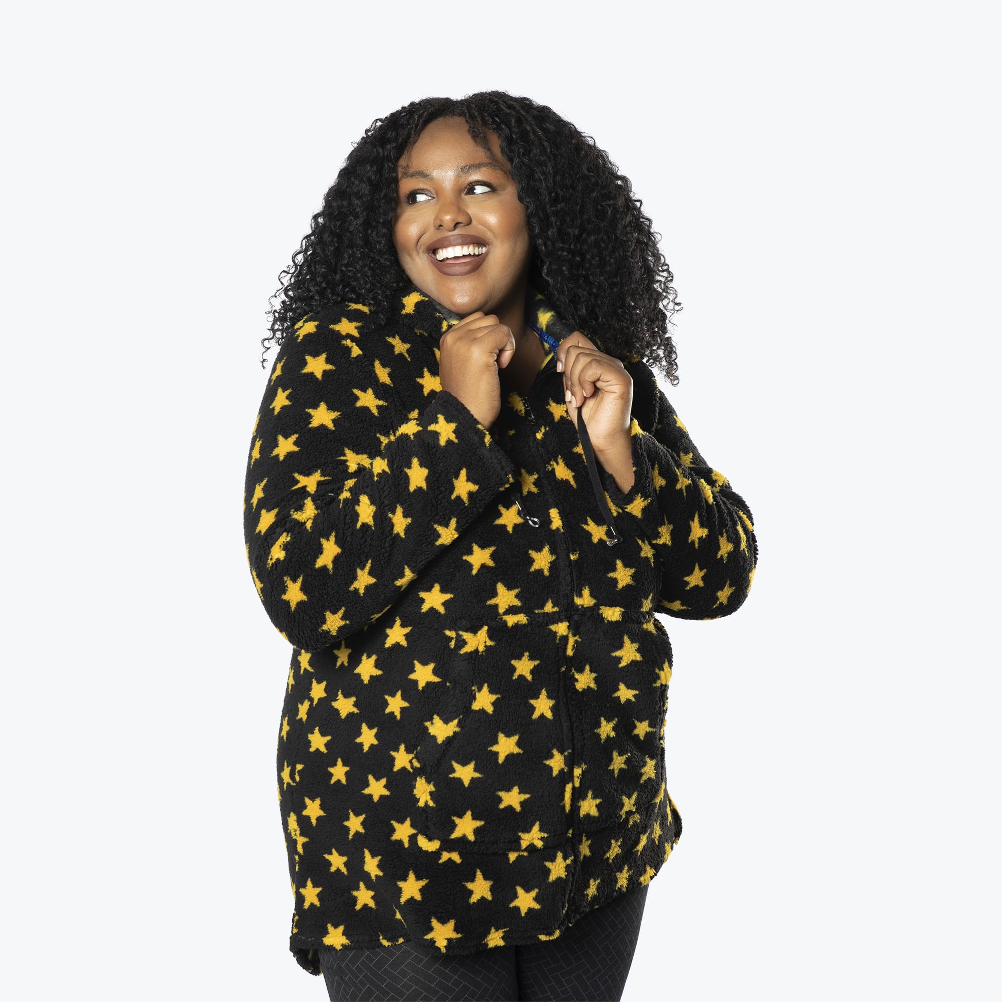 Echo Sherpa Zipper Cardigan - ROCKSTAR - Echo_Rockstar_XL_03