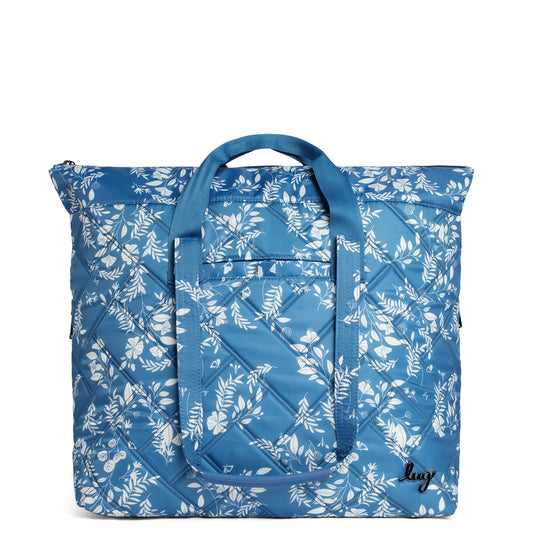 Ferry XL SE Expandable Carry-All Tote Bag - - FerrySE_Flourish_Blue_01_81a9733b-4d2a-4bff-bbd7-a4c590bfb706