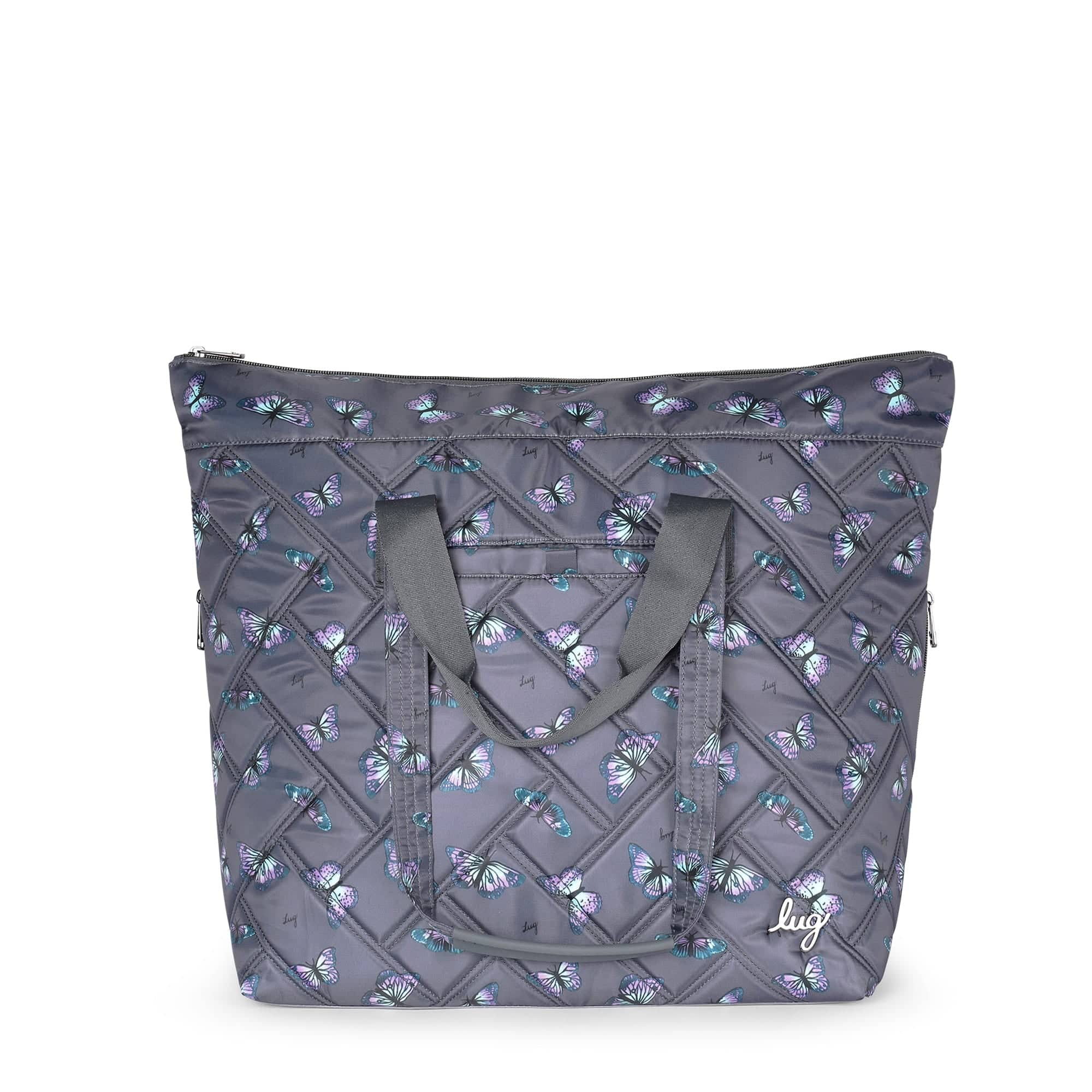 Ferry XL Expandable Carry-All Tote Bag - BUTTERFLY GREY - FerryXL_Butterfley_Grey