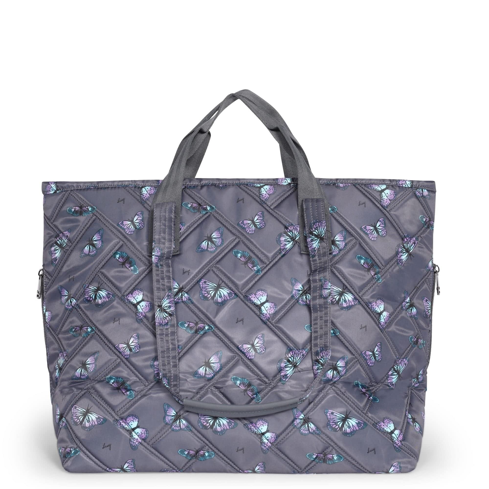 Ferry XL Expandable Carry-All Tote Bag - BUTTERFLY GREY - Ferry_Butterfley_Grey_04
