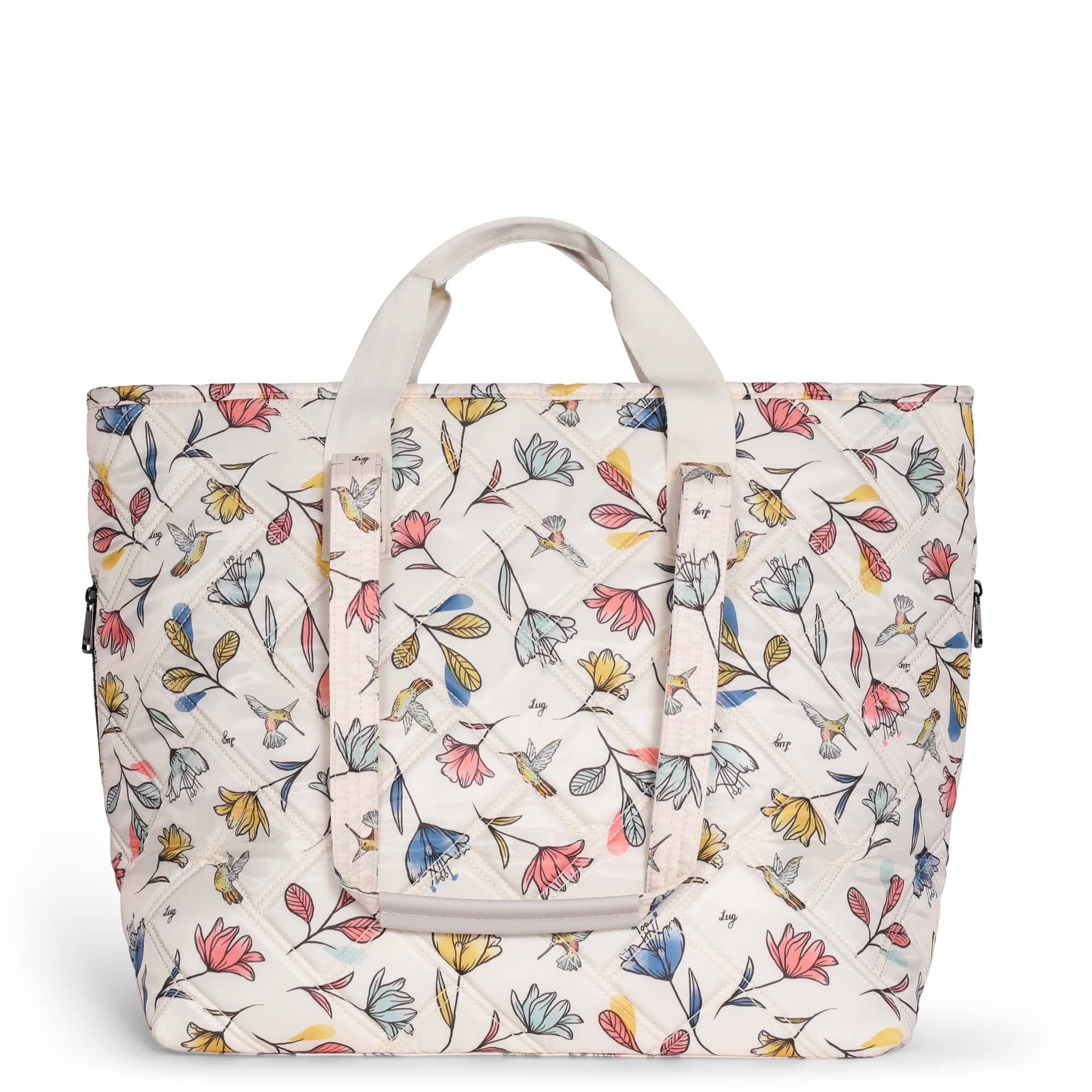 Ferry XL Expandable Carry-All Tote Bag - HUMMINGBIRD FLORAL - Ferry_HummingbirdFloral_04