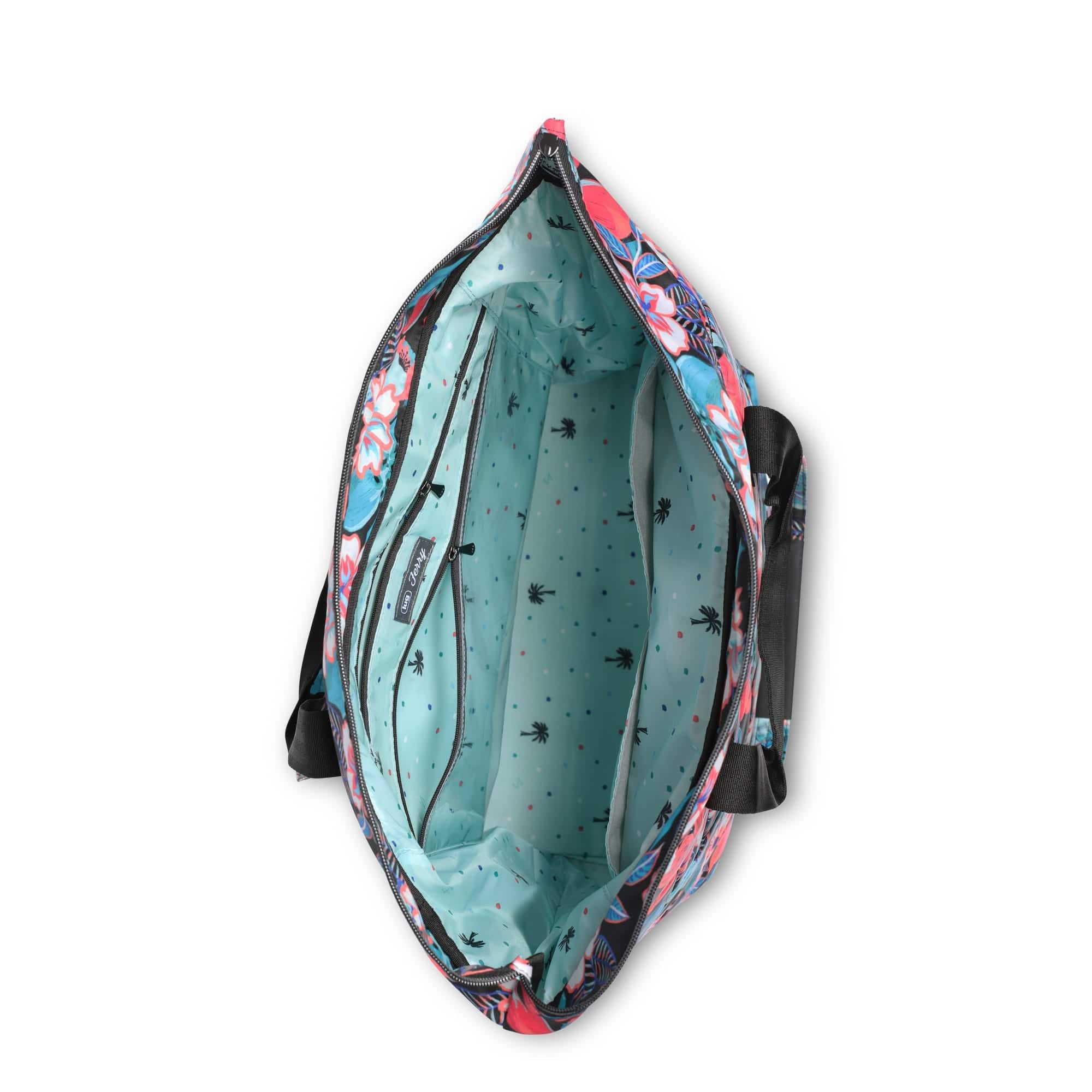 Ferry XL Expandable Carry-All Tote Bag - RESORT TROPICS - Ferry_ResortTropics_05