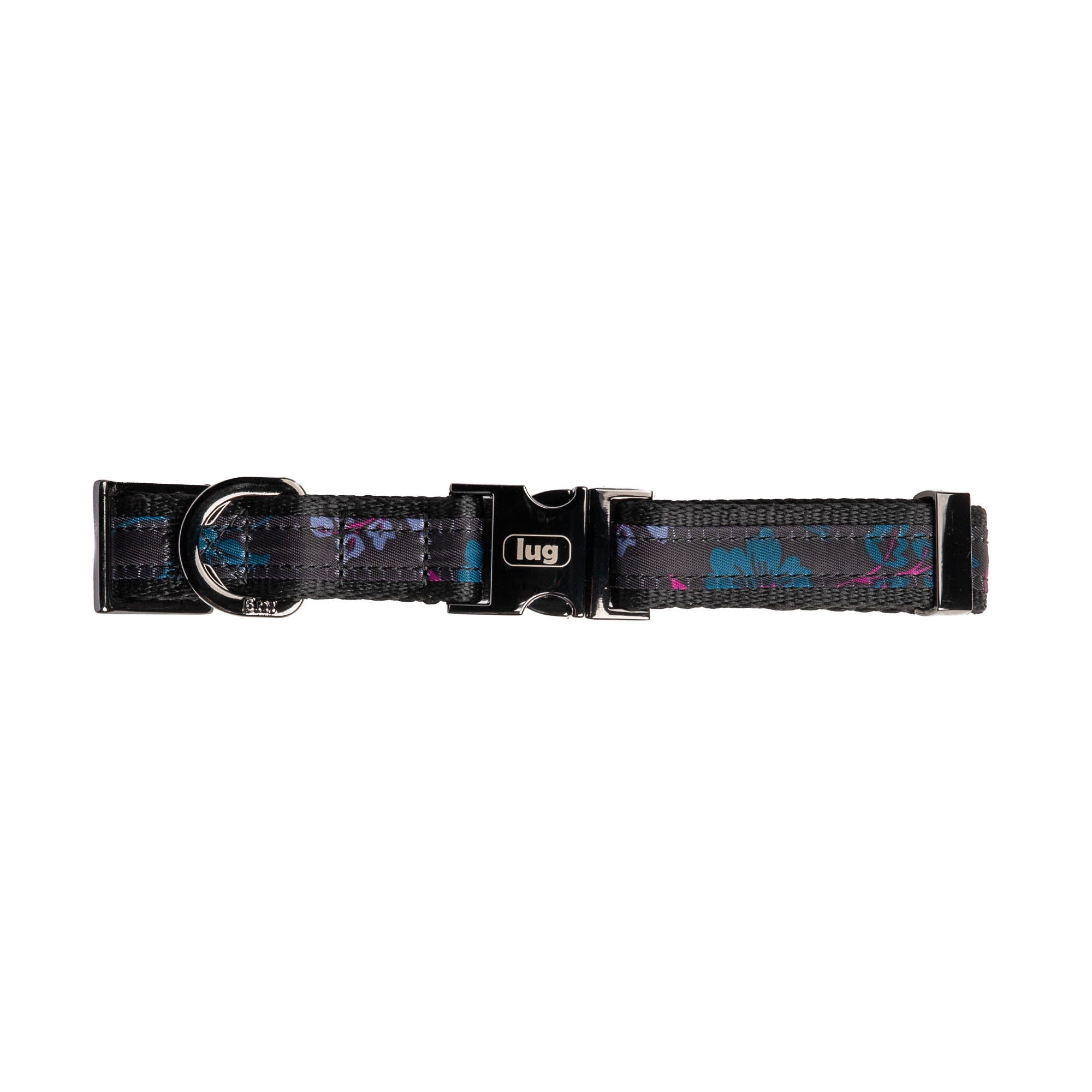 Fetch Pet Collar and Leash Set - - Fetch_BohoFloralBlack_04