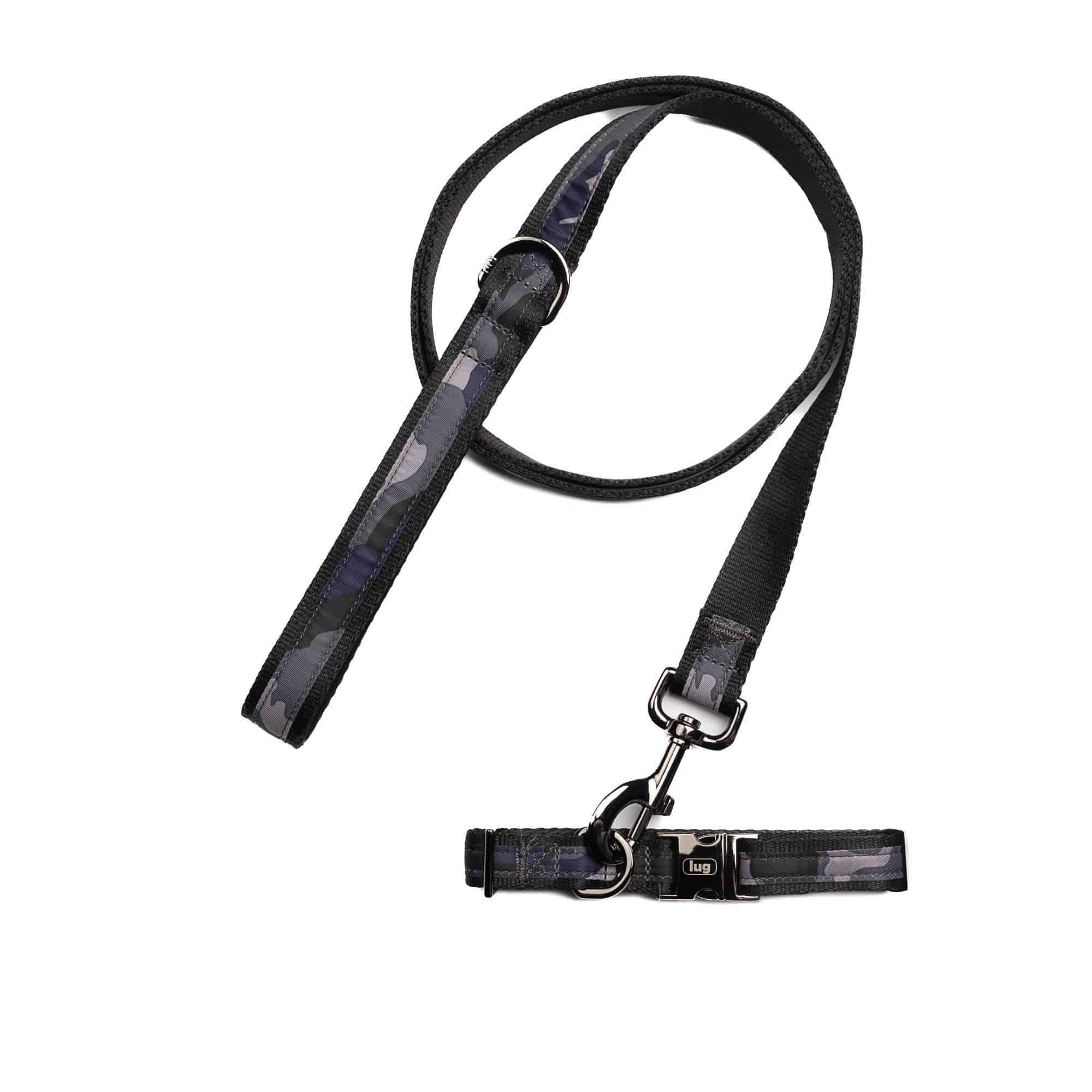 Fetch Pet Collar and Leash Set - CAMO MIDNIGHT - Fetch_CamoNavy_01