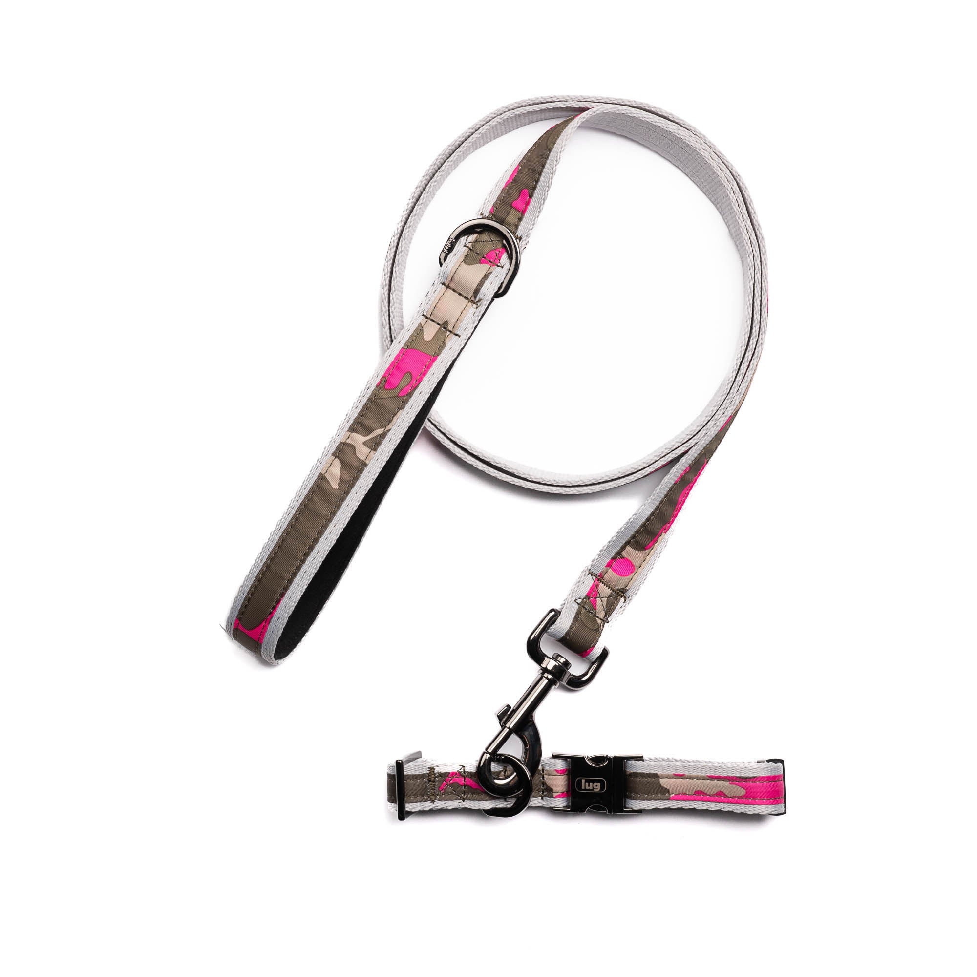 Fetch Pet Collar and Leash Set - CAMO PINK - Fetch_CamoPink_01
