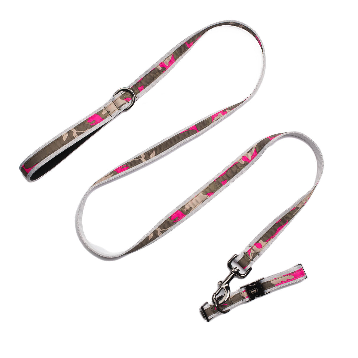 Fetch Pet Collar and Leash Set - CAMO PINK - Fetch_CamoPink_02