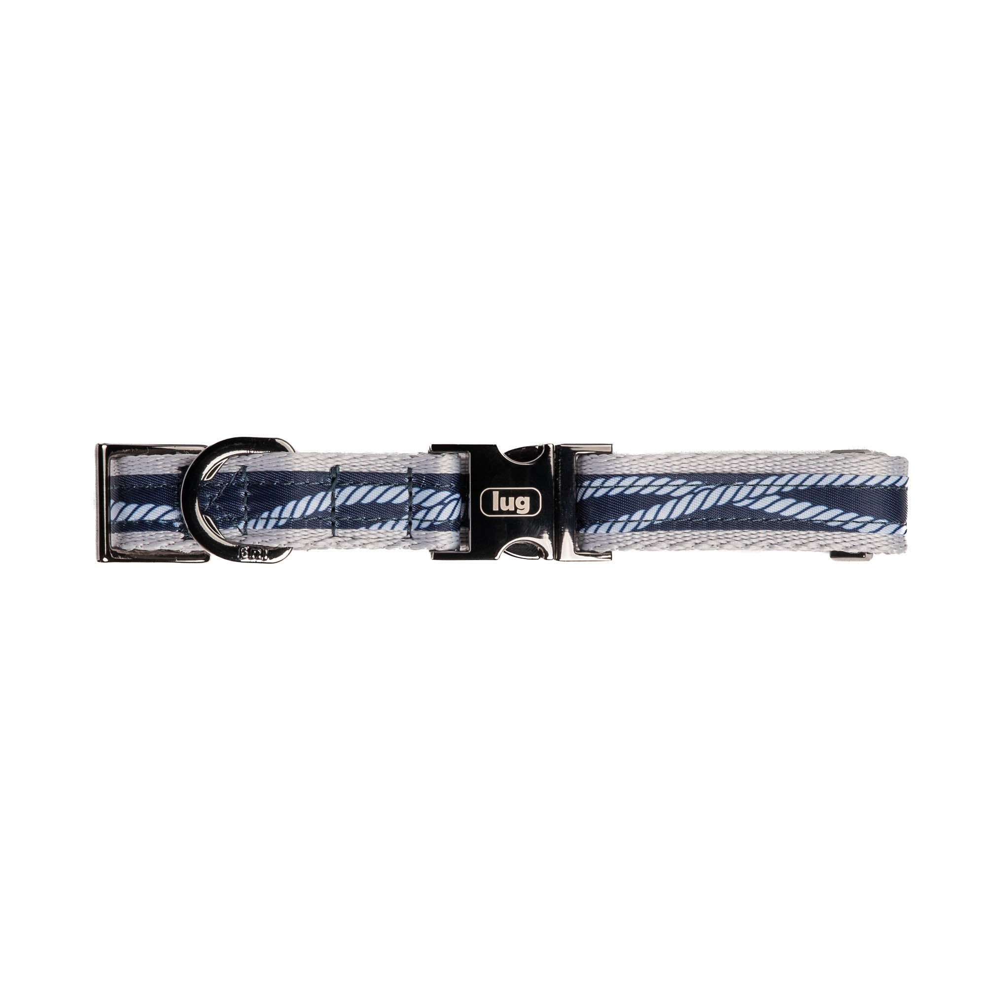 Fetch Pet Collar and Leash Set - NAUTICAL NAVY - Fetch_NauticalNavy_04