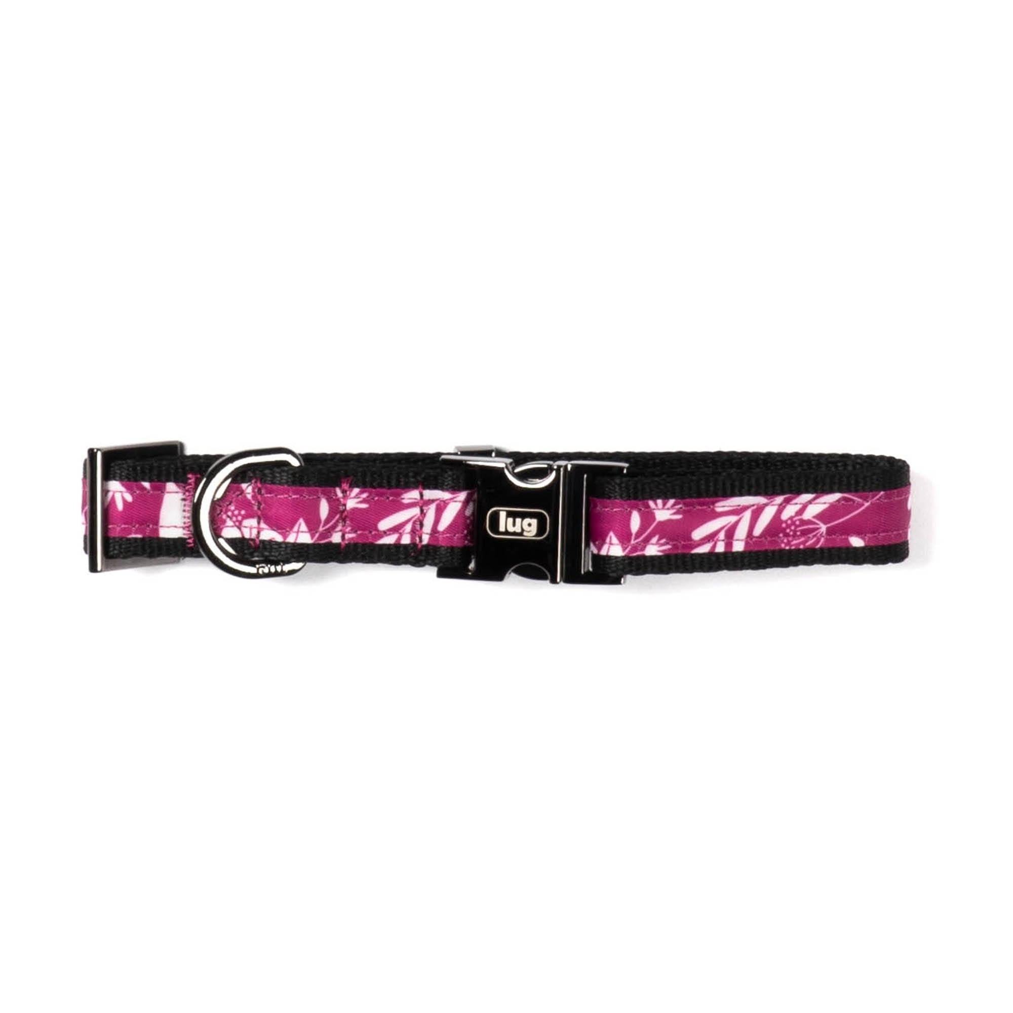 Fetch Pet Collar and Leash Set - FLOURISH BERRY - Fetch_PetCollar_LeashSet_FlourishBerry_03