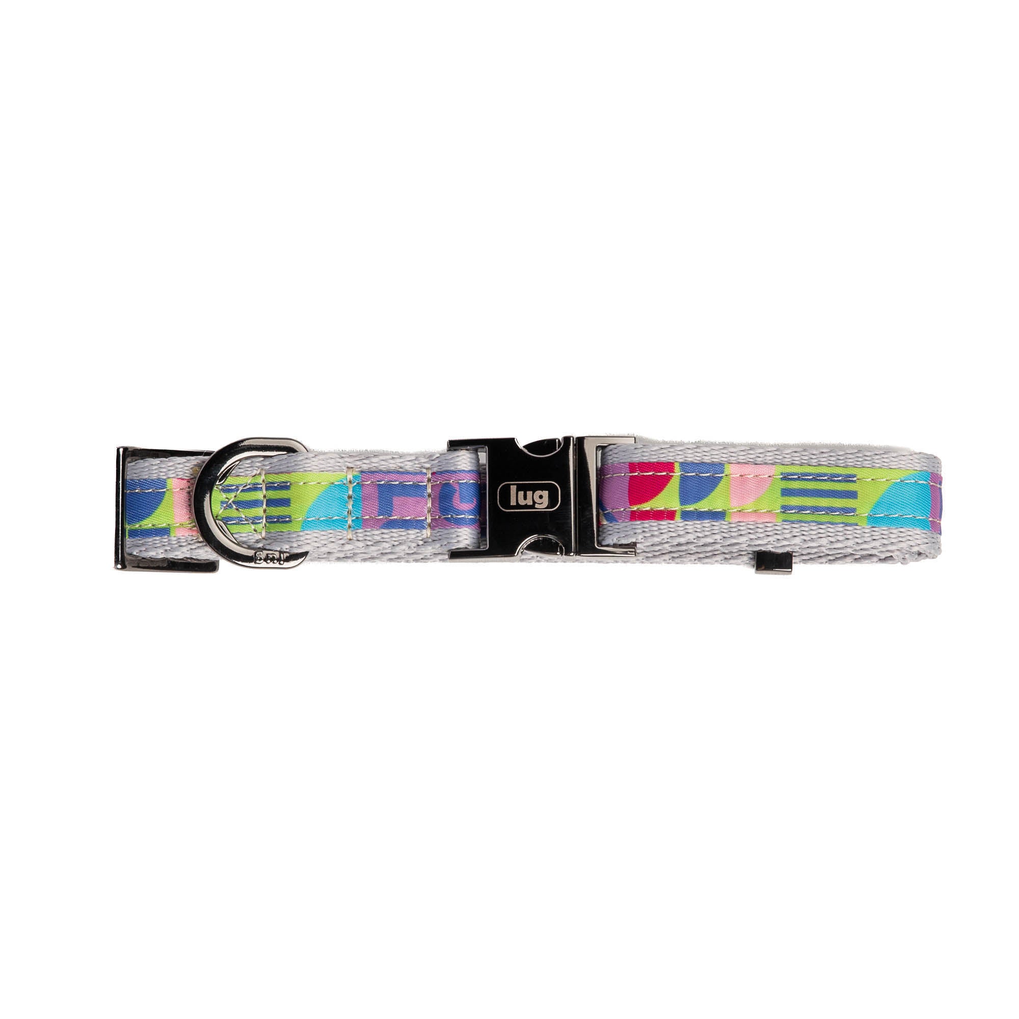 Fetch Pet Collar and Leash Set - SMALL WORLD MULTI - Fetch_SmallWorldMulti_04