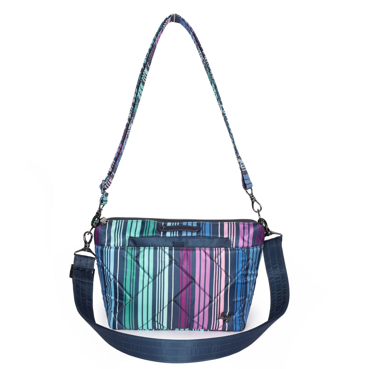 Flare 2 Crossbody Bag - LOVE STRIPE MULTI - Flare-2_LoveStraps_01b_rev