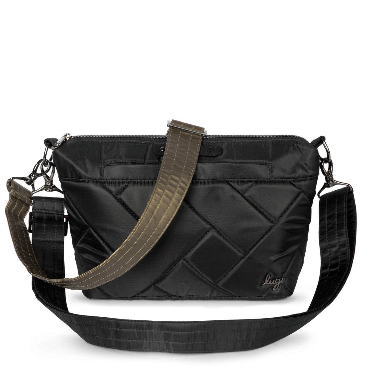 Flare 2 Crossbody Bag - BLACK METALLIC WALNUT - Flare2_Black_01_4922f451-740a-4d7b-a181-5ad4b26e2d32