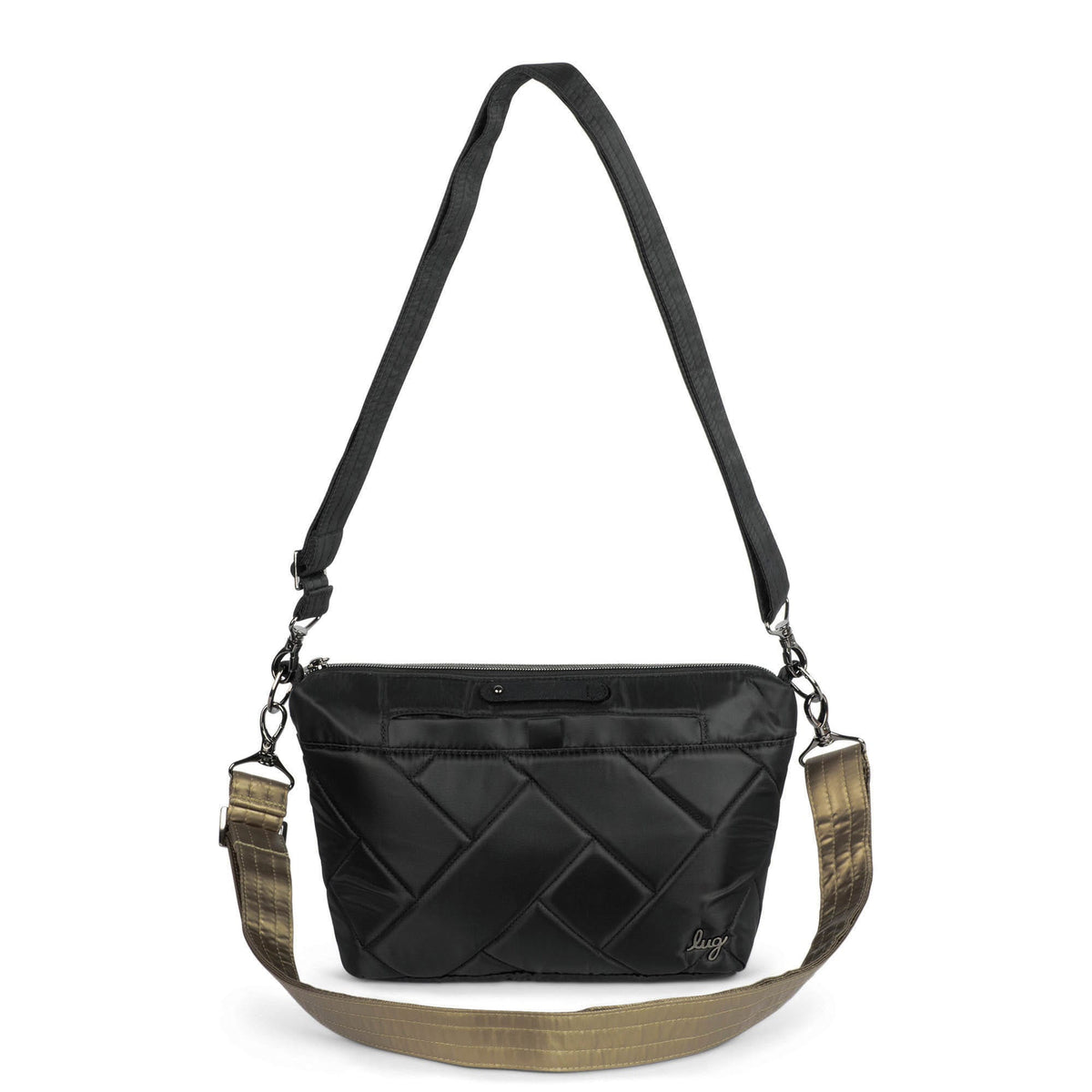 Flare 2 Crossbody Bag - BLACK METALLIC WALNUT - Flare2_Black_01b_31aefd22-e27b-4804-8f50-d320aa9f4148