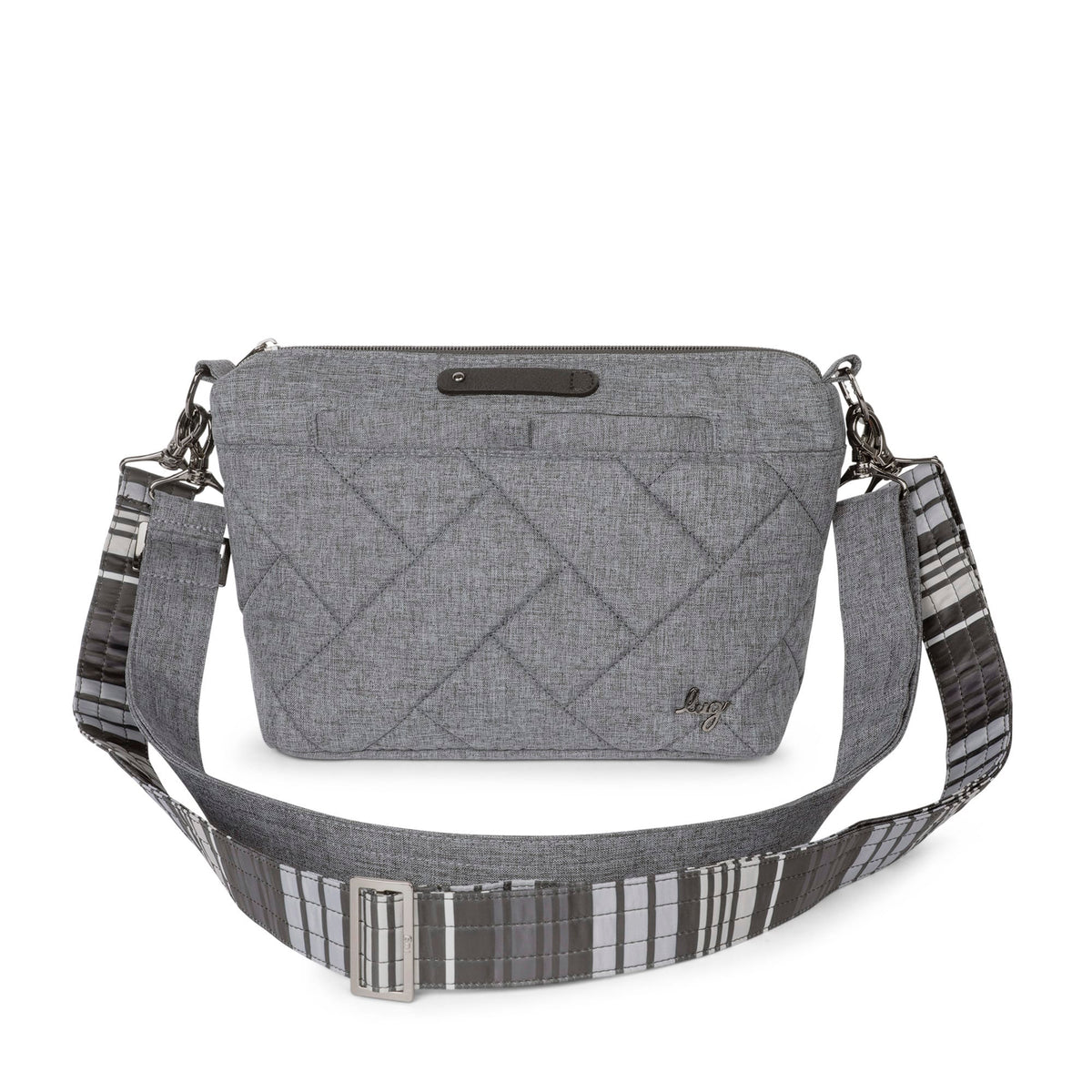 Flare 2 Crossbody Bag - HEATHER GREY - Flare2_Heather_Grey_01a