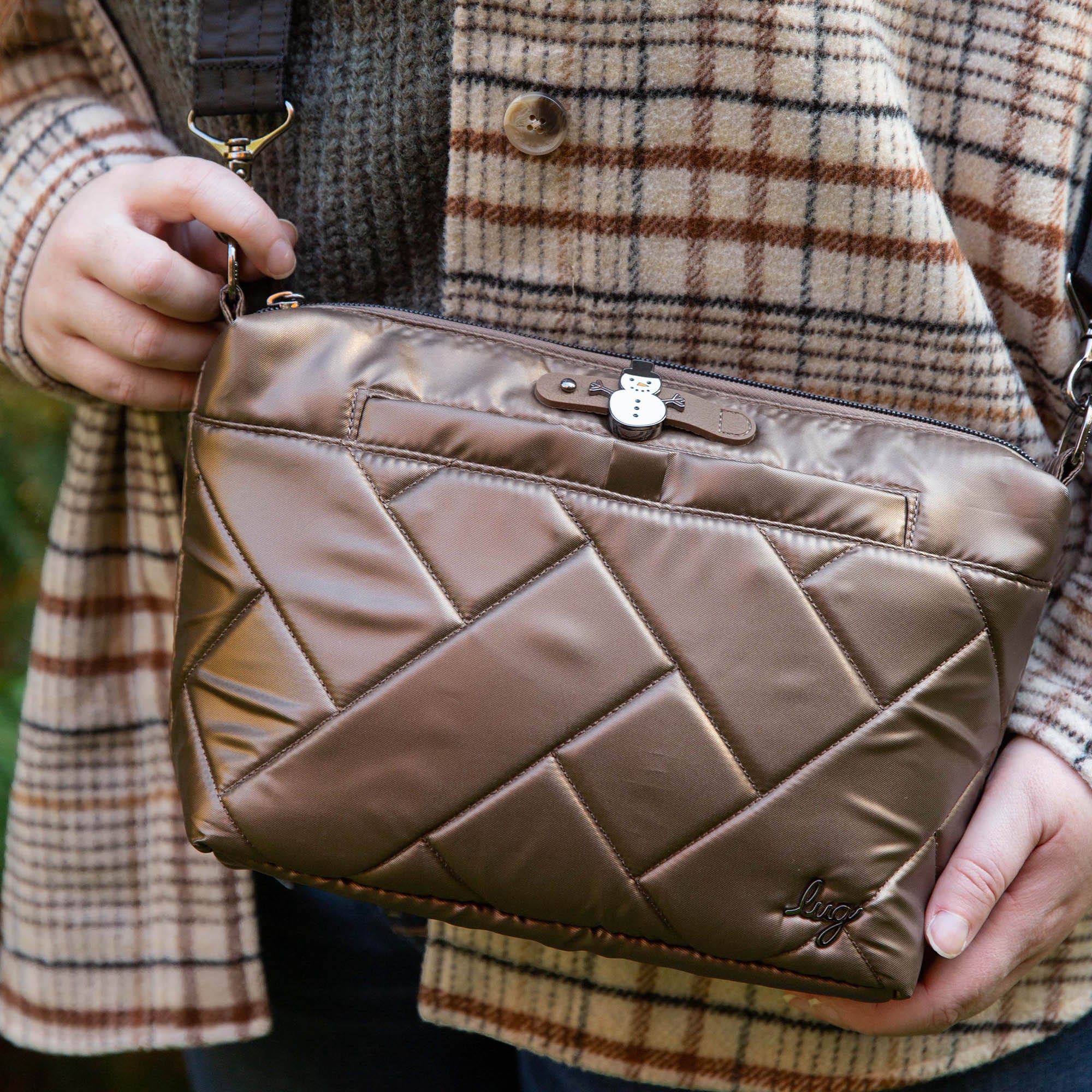 Flare 2 Crossbody Bag - - Flare2_MetallicEspresso_01_5d5fd097-8ae4-4cf1-b64c-e8728427b63b
