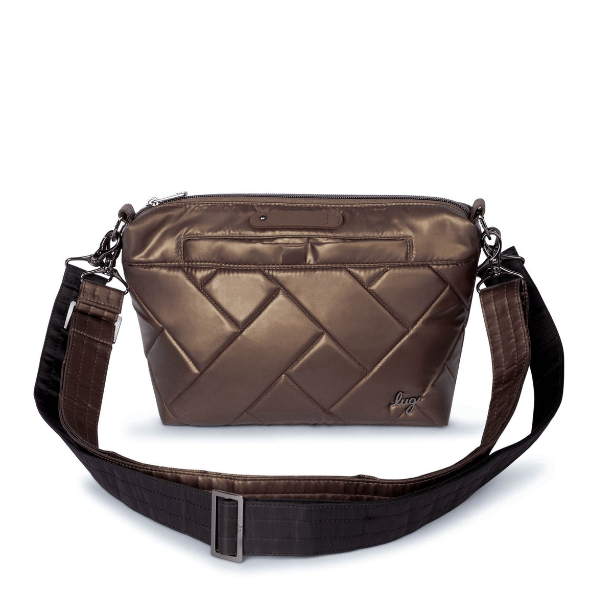 Flare 2 Crossbody Bag - METALLIC ESPRESSO - Flare2_MetallicEspresso_01a