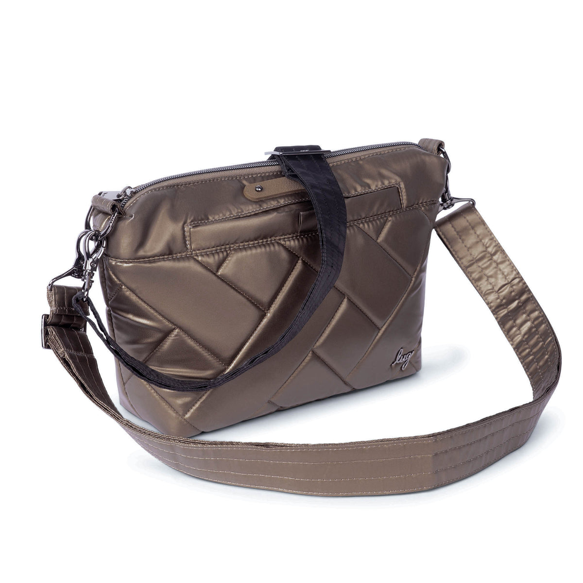Flare 2 Crossbody Bag - METALLIC ESPRESSO - Flare2_MetallicEspresso_02