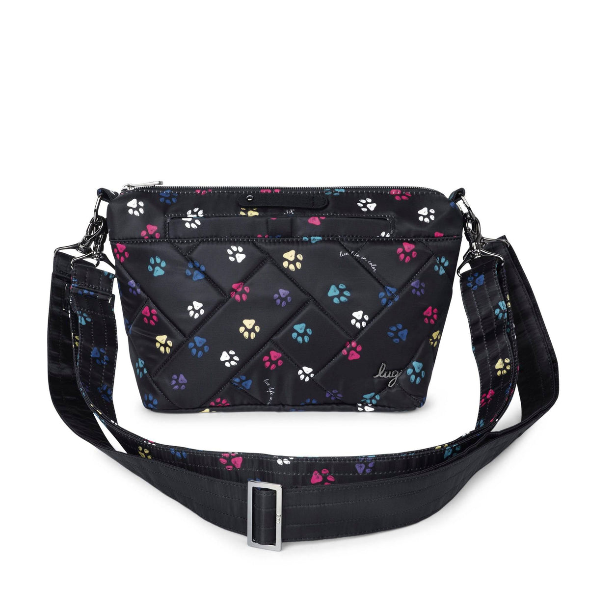 Flare 2 Crossbody Bag - PAWS BLACK - Flare2_PawsBlack_01a