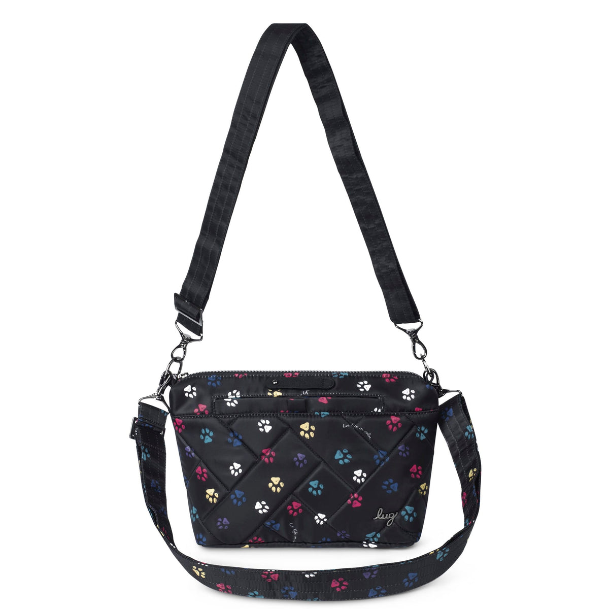 Flare 2 Crossbody Bag - PAWS BLACK - Flare2_PawsBlack_01b
