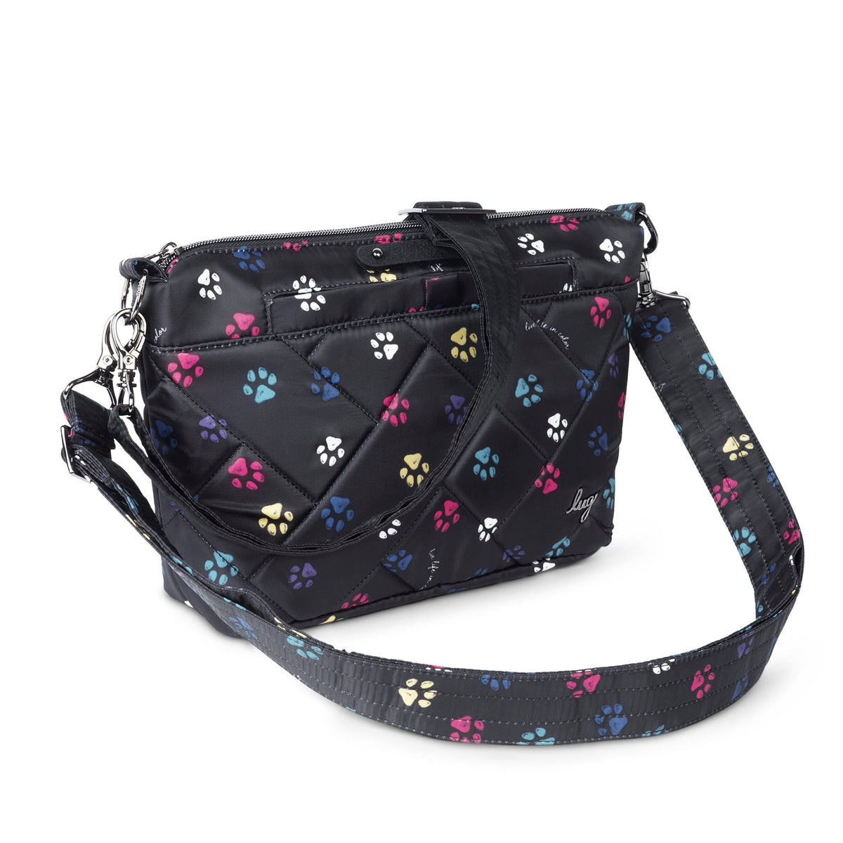 Flare 2 Crossbody Bag - PAWS BLACK - Flare2_PawsBlack_02