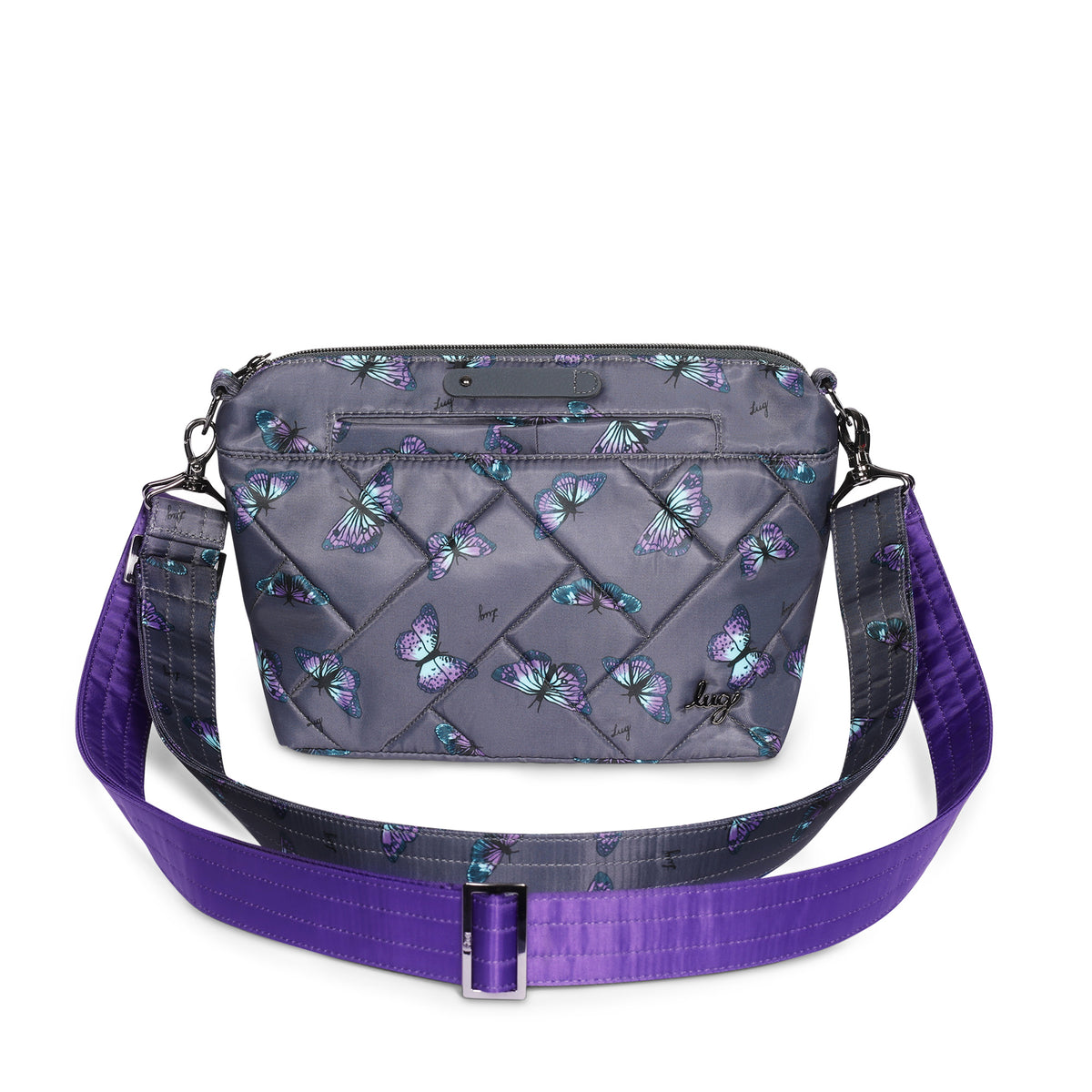 Flare 2 Crossbody Bag - BUTTERFLY GREY - Flare_2_Butterfley_Grey_01_02