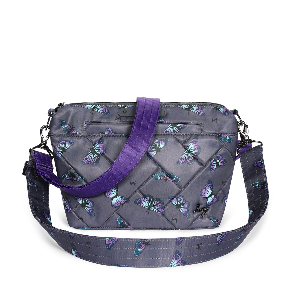Flare 2 Crossbody Bag - BUTTERFLY GREY - Flare_2_Butterfley_Grey_01_04
