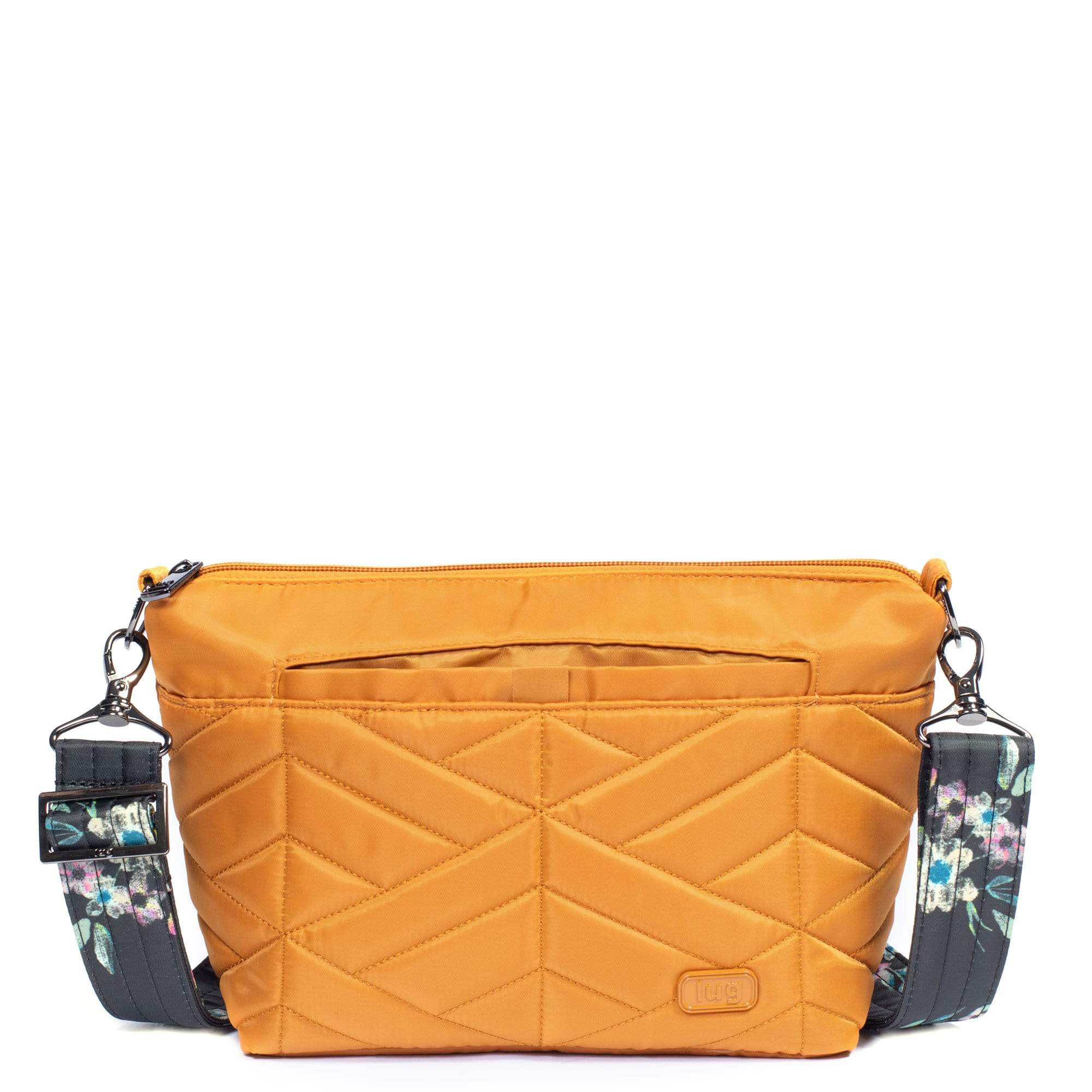 Flare Crossbody Bag - AMBER YELLOW BOUQUET BLACK STRAP - Flare_AMBER-YELLOW-BOUQUET-BLACK-STRAP_01_c5248980-052f-4c67-824f-8f81cafa3362