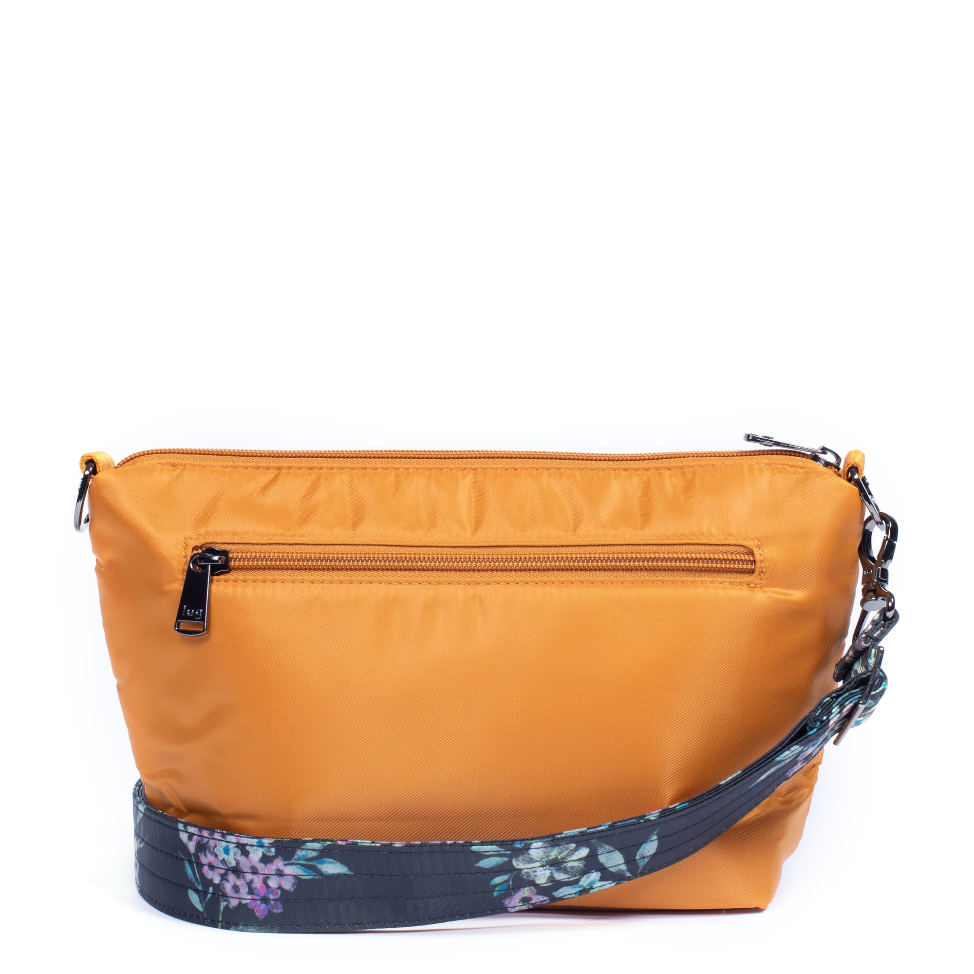 Flare Crossbody Bag - AMBER YELLOW BOUQUET BLACK STRAP - Flare_AMBER-YELLOW-BOUQUET-BLACK-STRAP_04