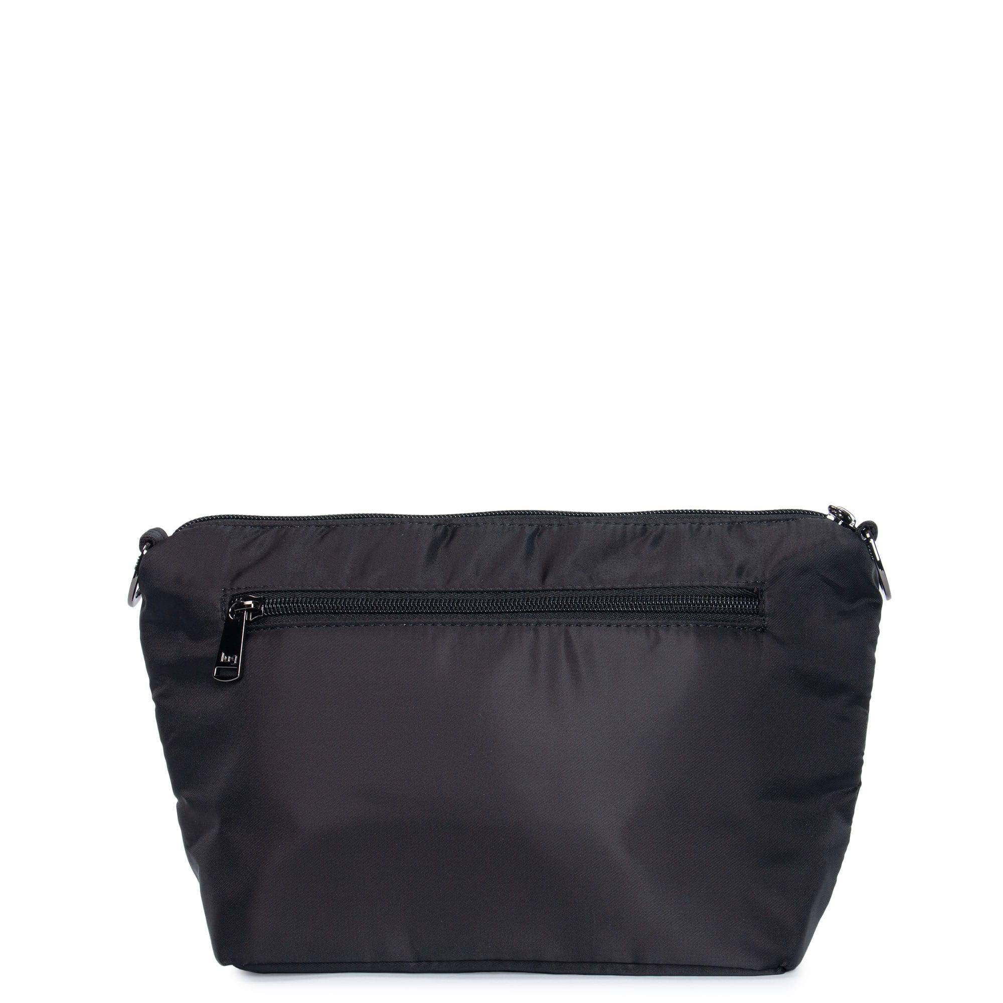 Flare Crossbody Bag - MIDNIGHT BLACK LILY BLACK STRAP - Flare_BlackLilyBlackStrap_04