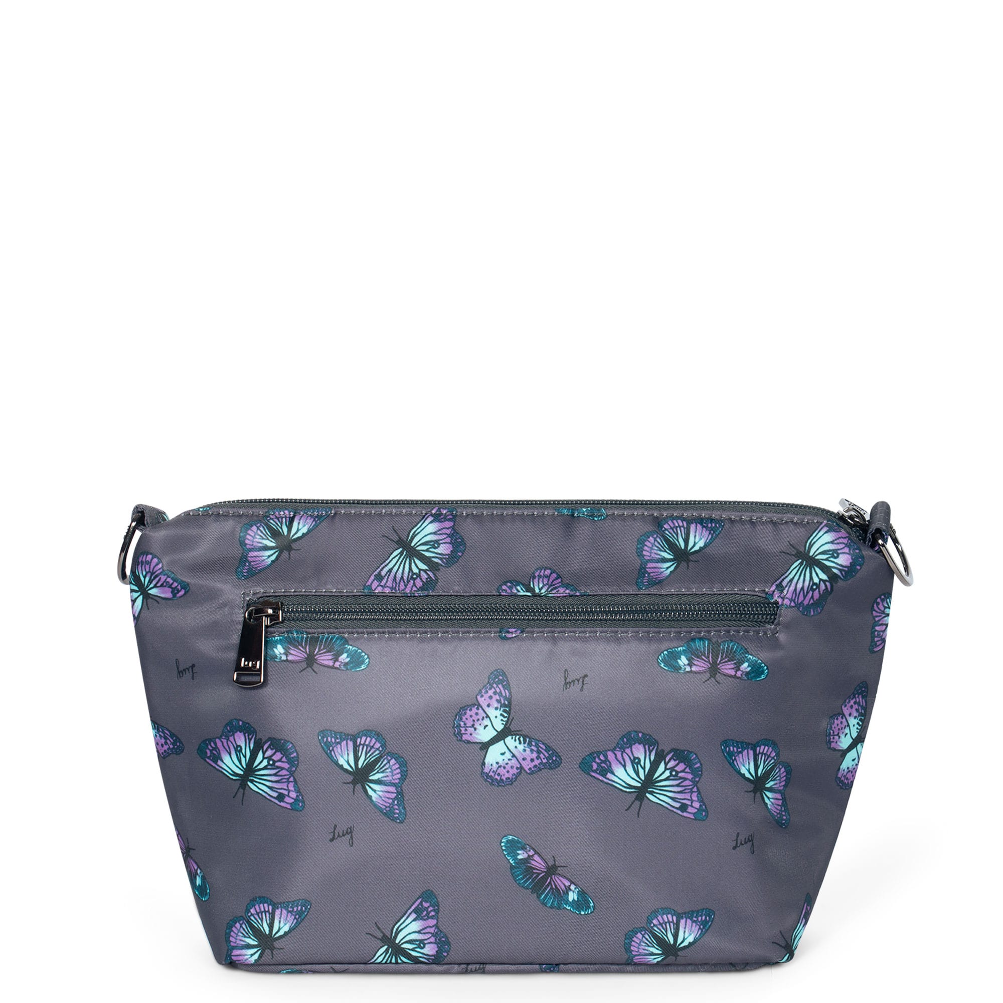 Flare Crossbody Bag - BUTTERFLY GREY CONCORD STRAP - Flare_Butterfley_Grey_04