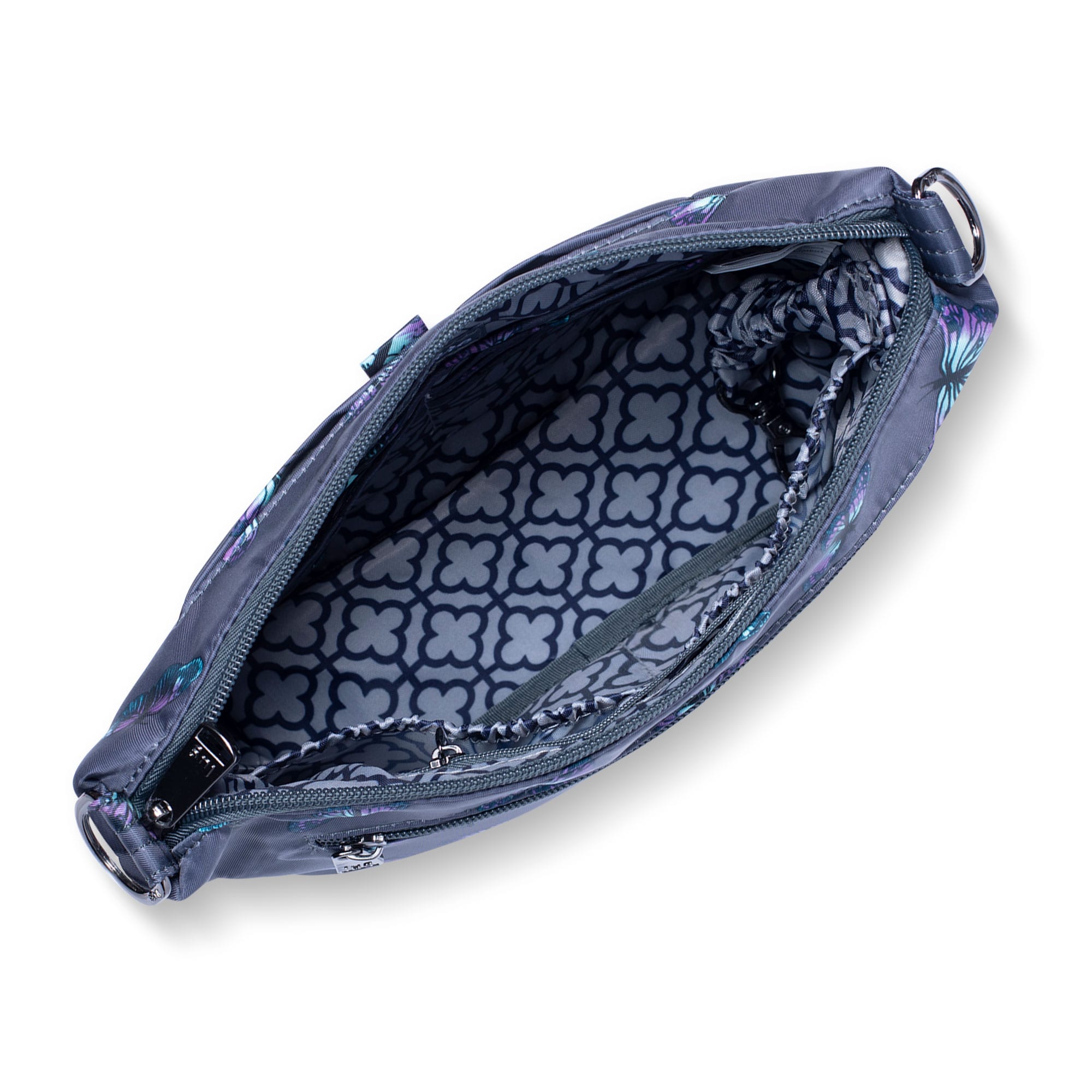 Flare Crossbody Bag - BUTTERFLY GREY CONCORD STRAP - Flare_Butterfley_Grey_05